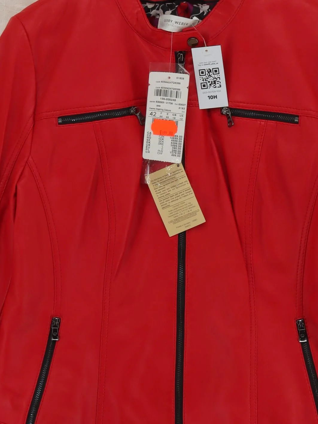 Gerry Weber Motorcycle Jacket jacket red - Image 3
