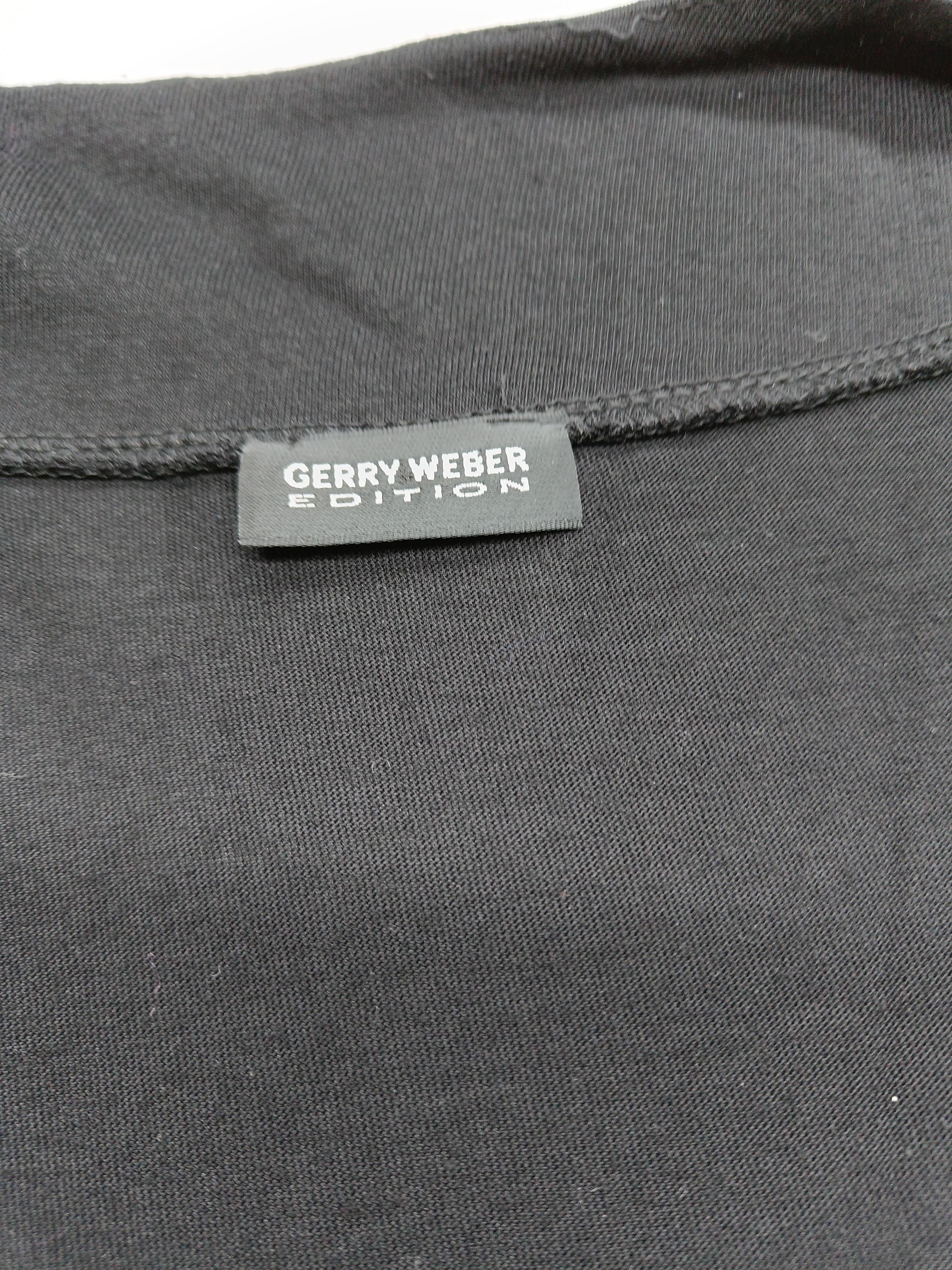 Gerry Weber Women's Cardigan UK 20 Black Cotton with Lyocell Modal Cardigan - Image 5