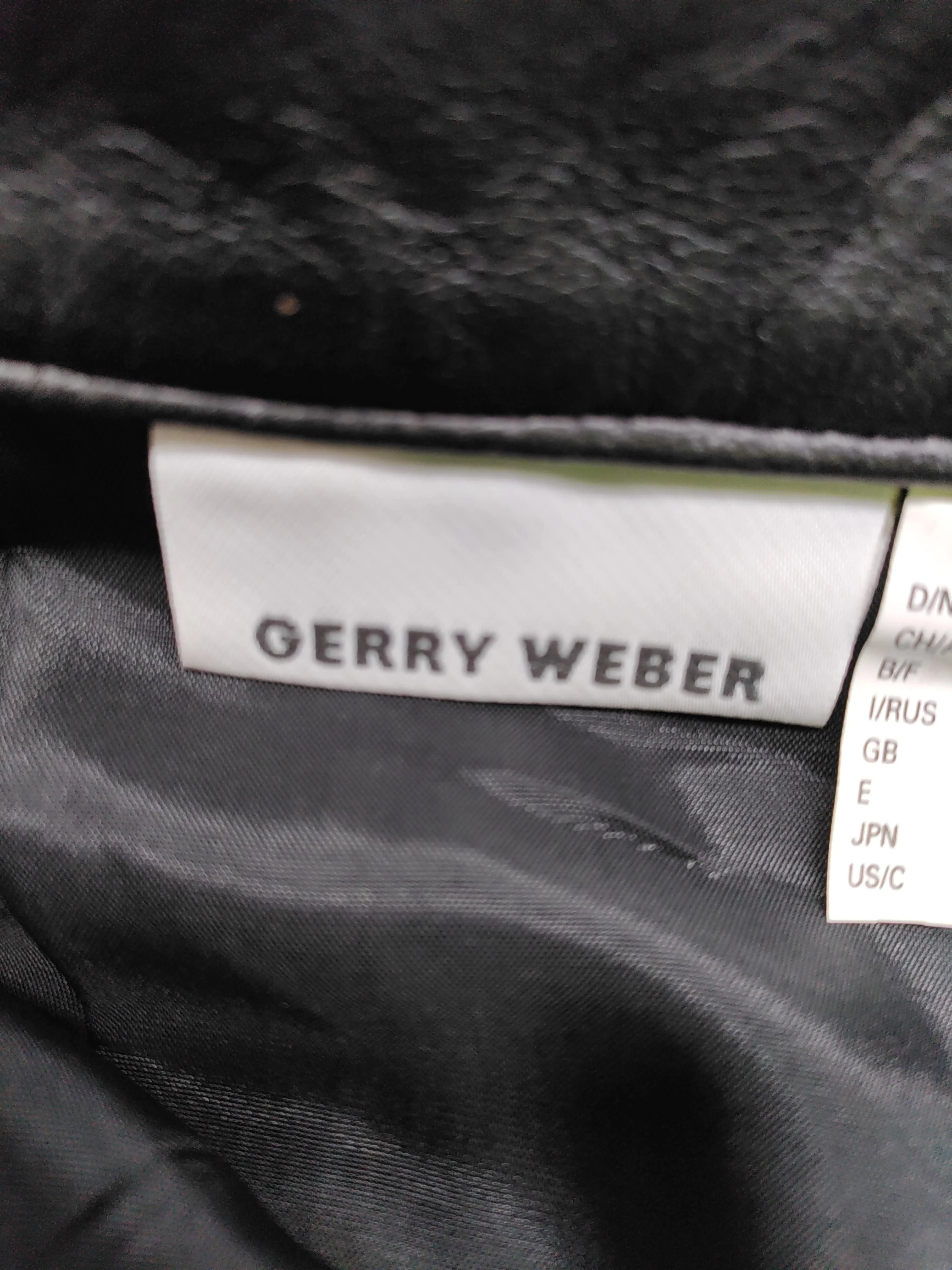 Gerry Weber Women's Maxi Skirt M Black Leather with Acetate Long Maxi - Image 5