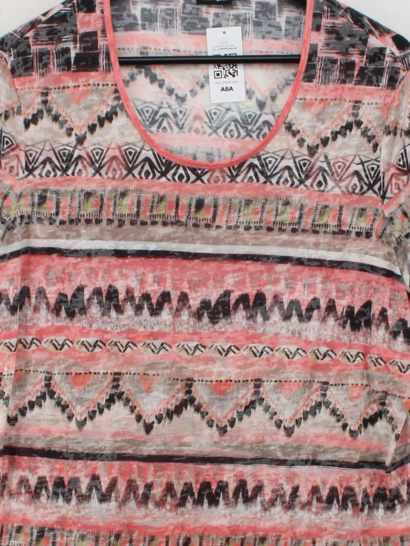 Gerry Weber Women's T-Shirt UK 22 Multi Viscose with Polyester Basic - Image 3