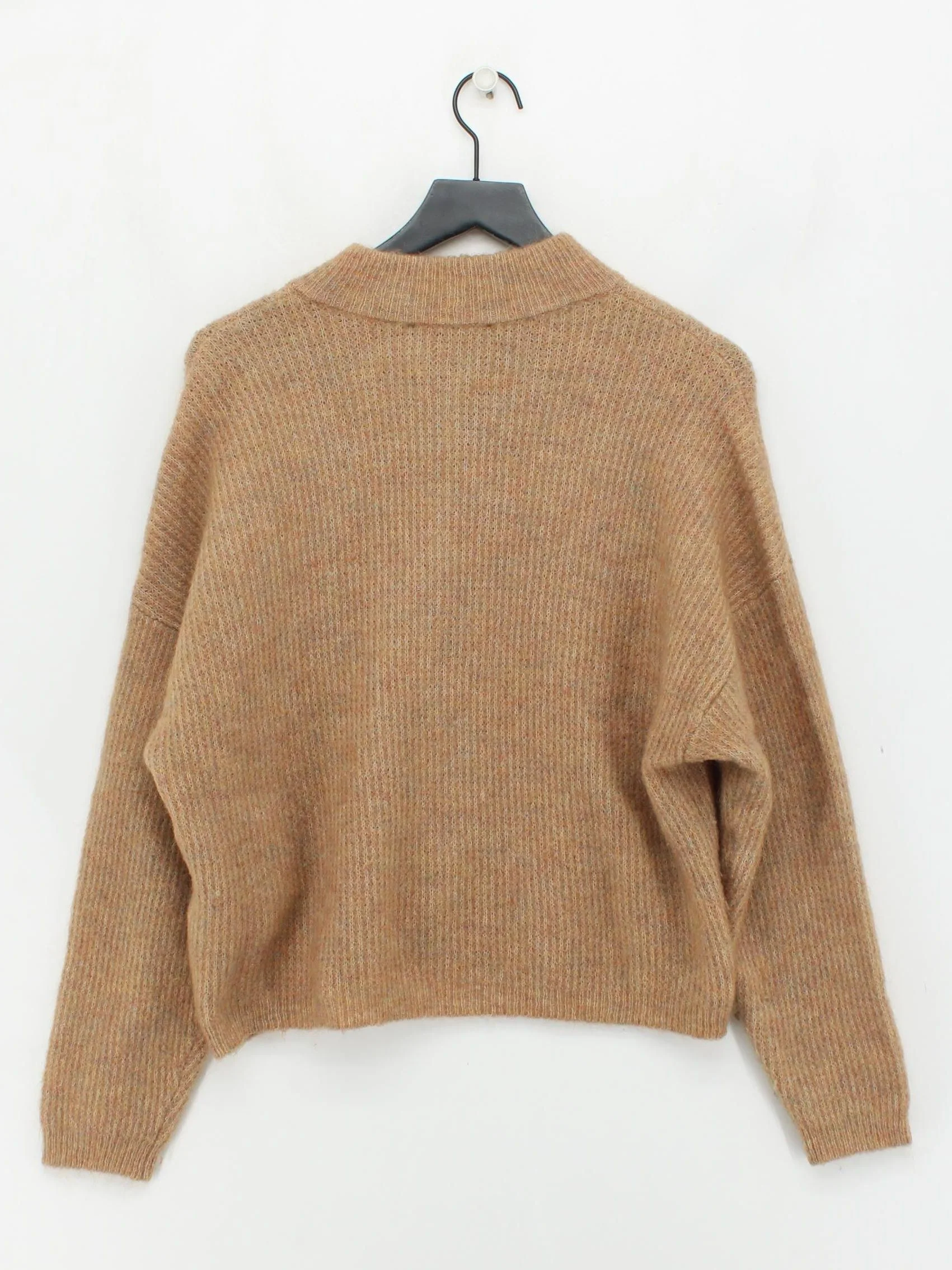 Gestuz Women's Cardigan M Tan Mohair with Polyamide, Wool, Elastane Cardigan - Image 2