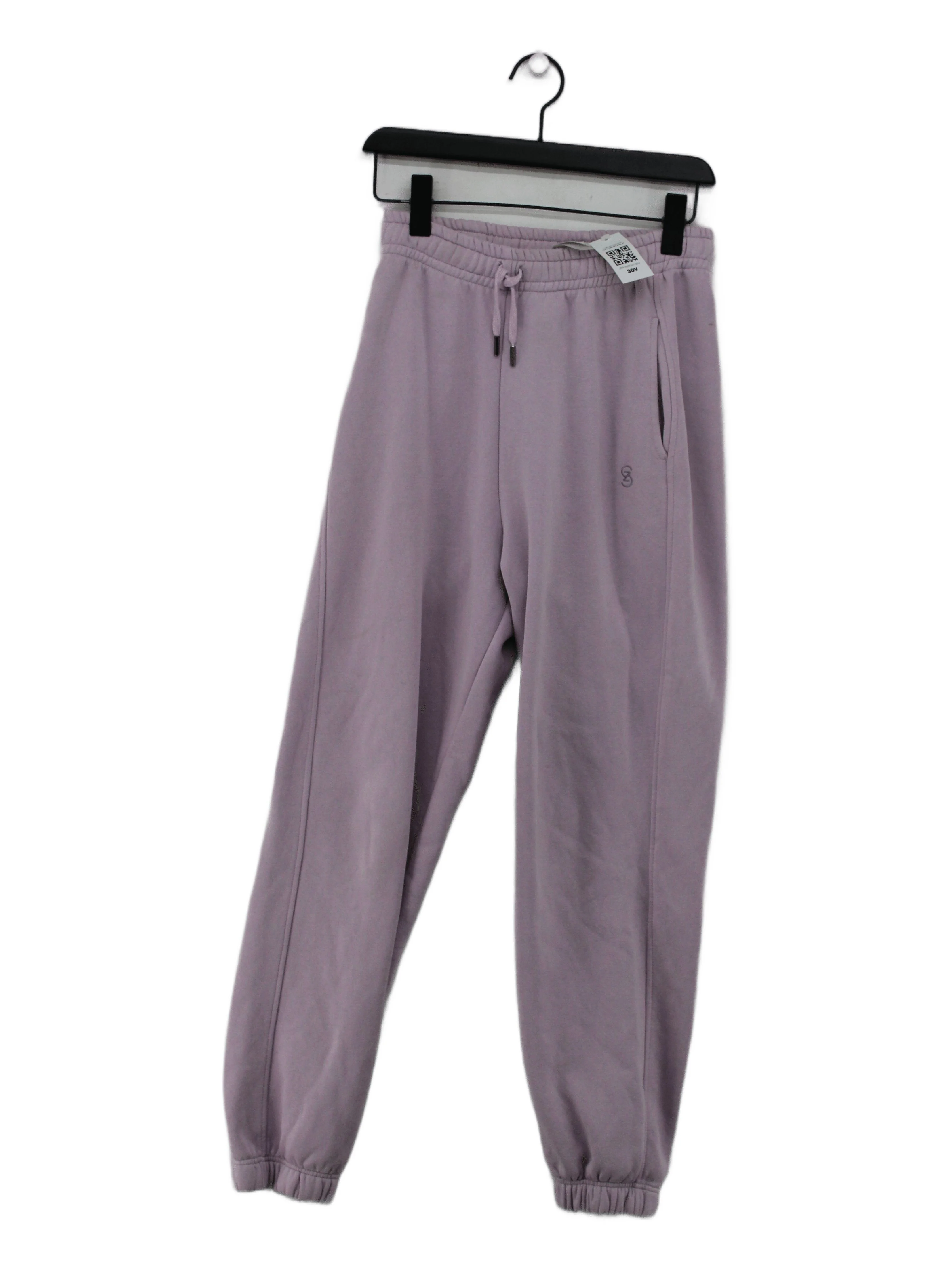 Gestuz Women's Sports Bottoms UK 8 Purple 100% Cotton Sweatpants