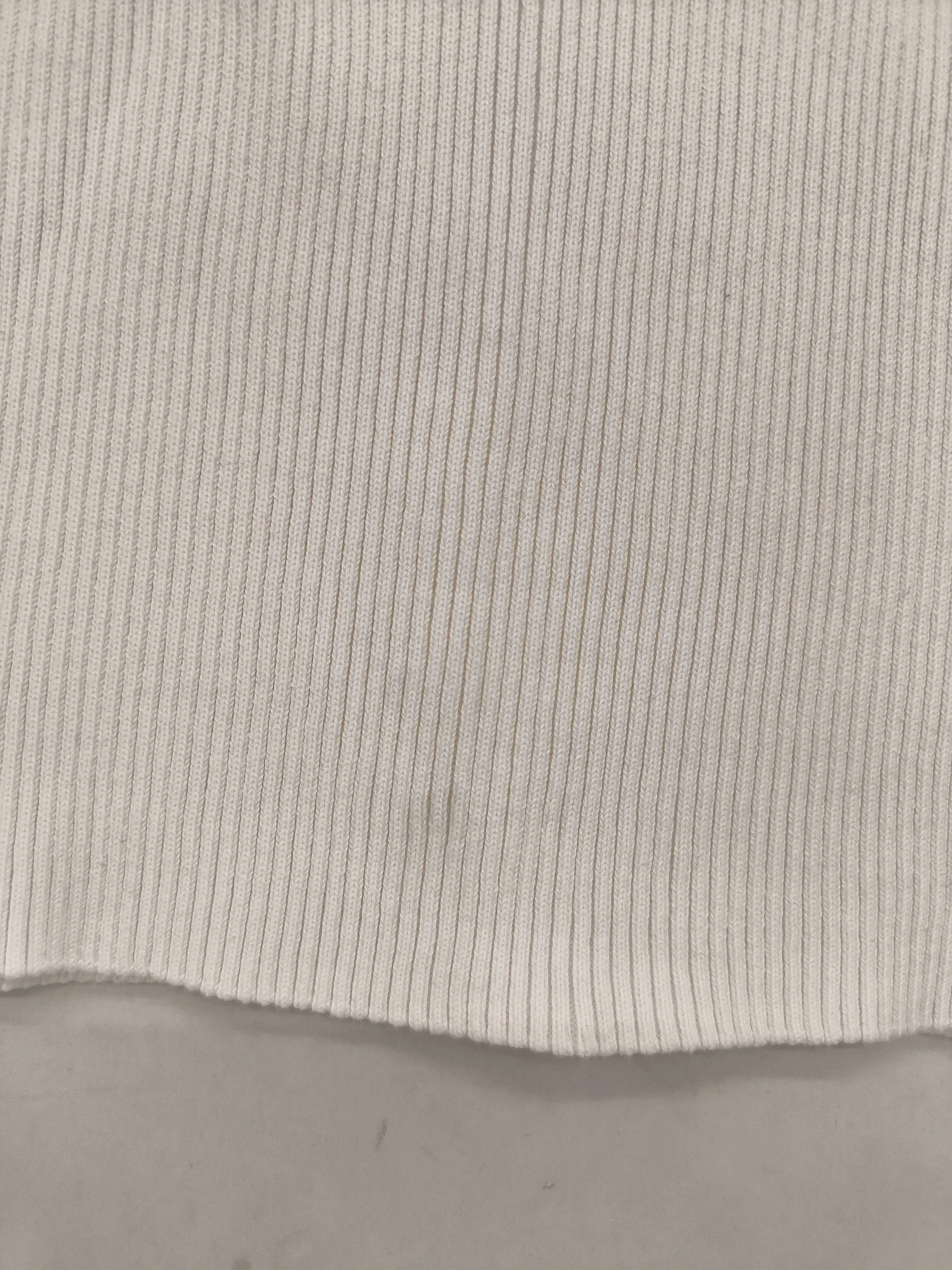 Gestuz Women's Top S Cream Cotton with Polyamide, Elastane Basic - Image 5