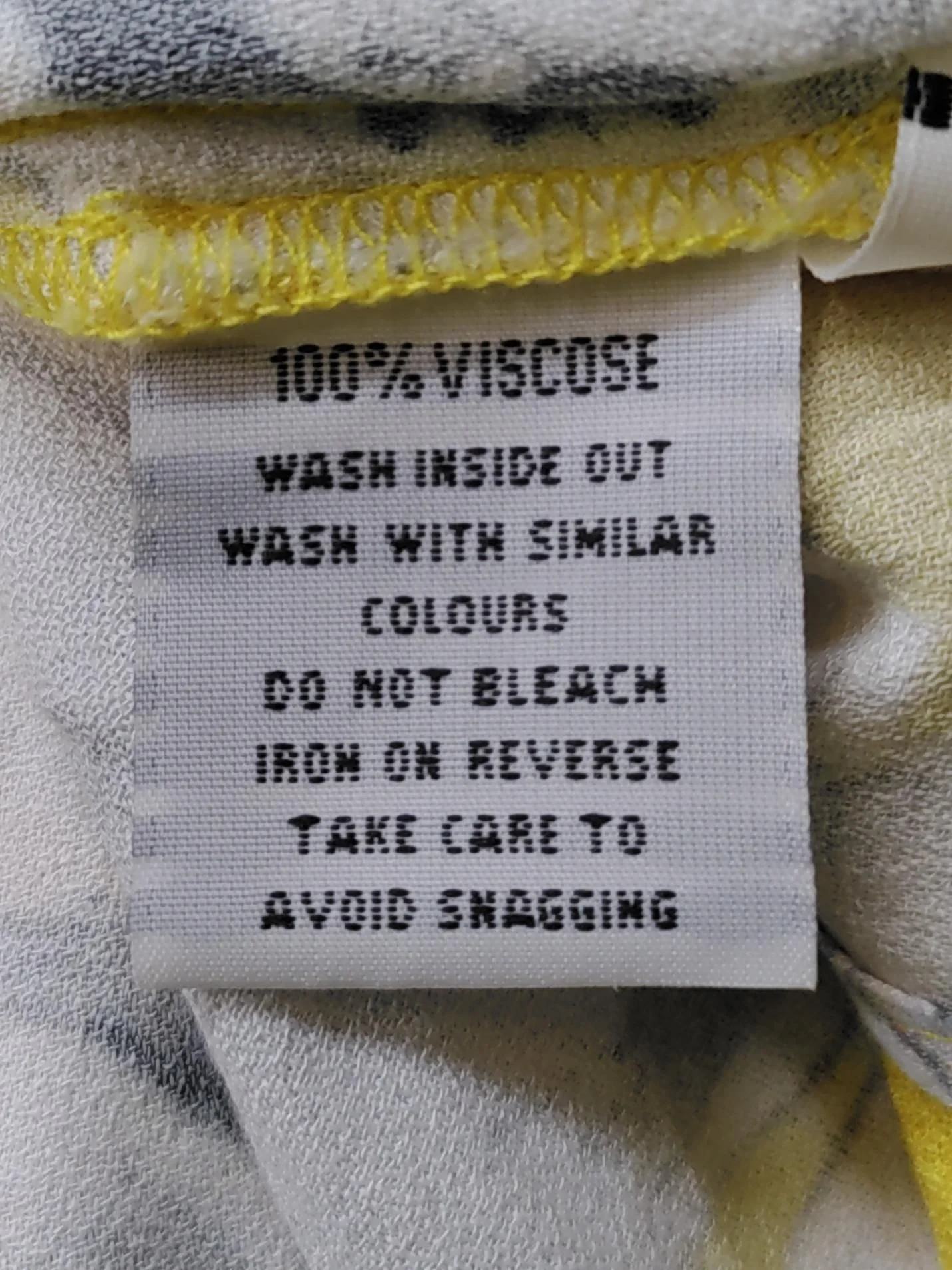 Ghost A-Line Midi Dress S in Yellow - Image 6