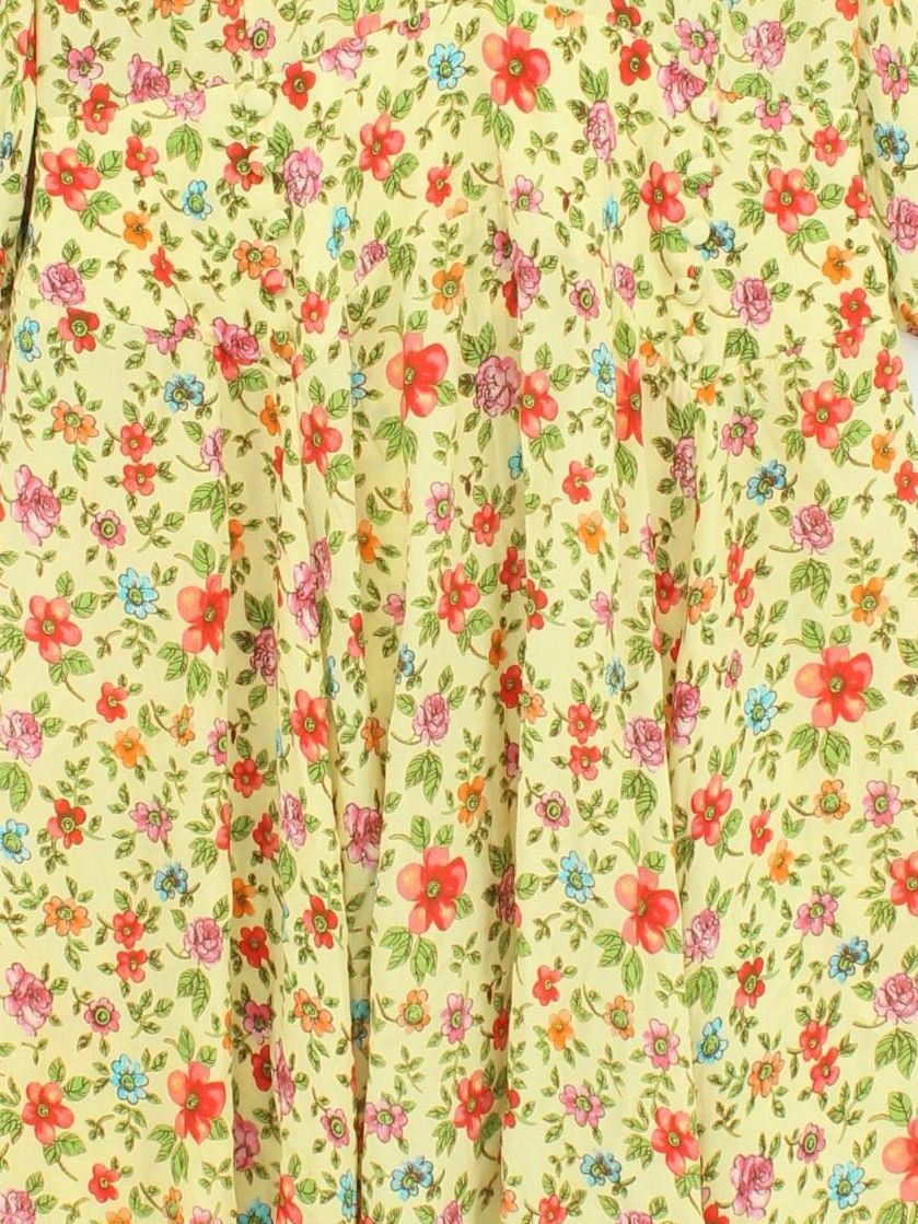 Ghost London Jumper Midi Dress L in Yellow - Image 3