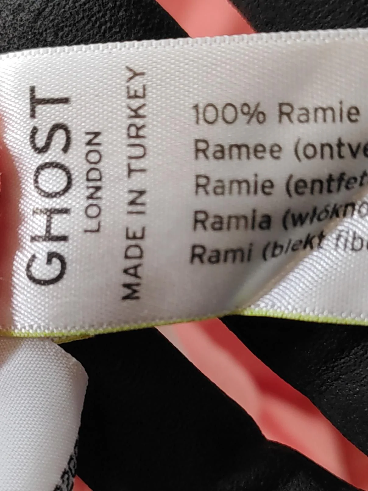 Ghost London Shirt Midi Dress XS in Orange - Image 6