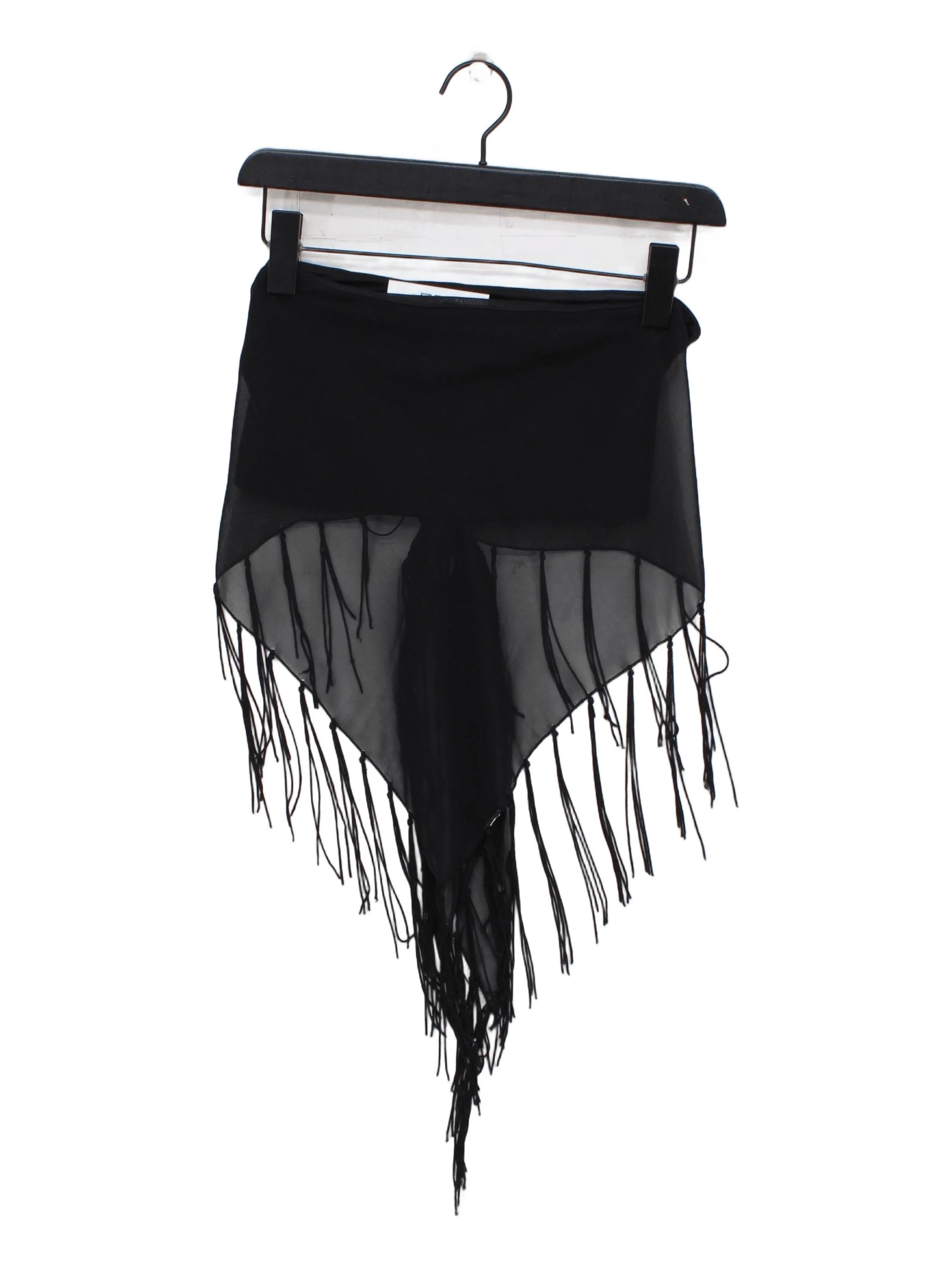 Giant Women's Top S Black Polyester with Elastane, Viscose Cropped
