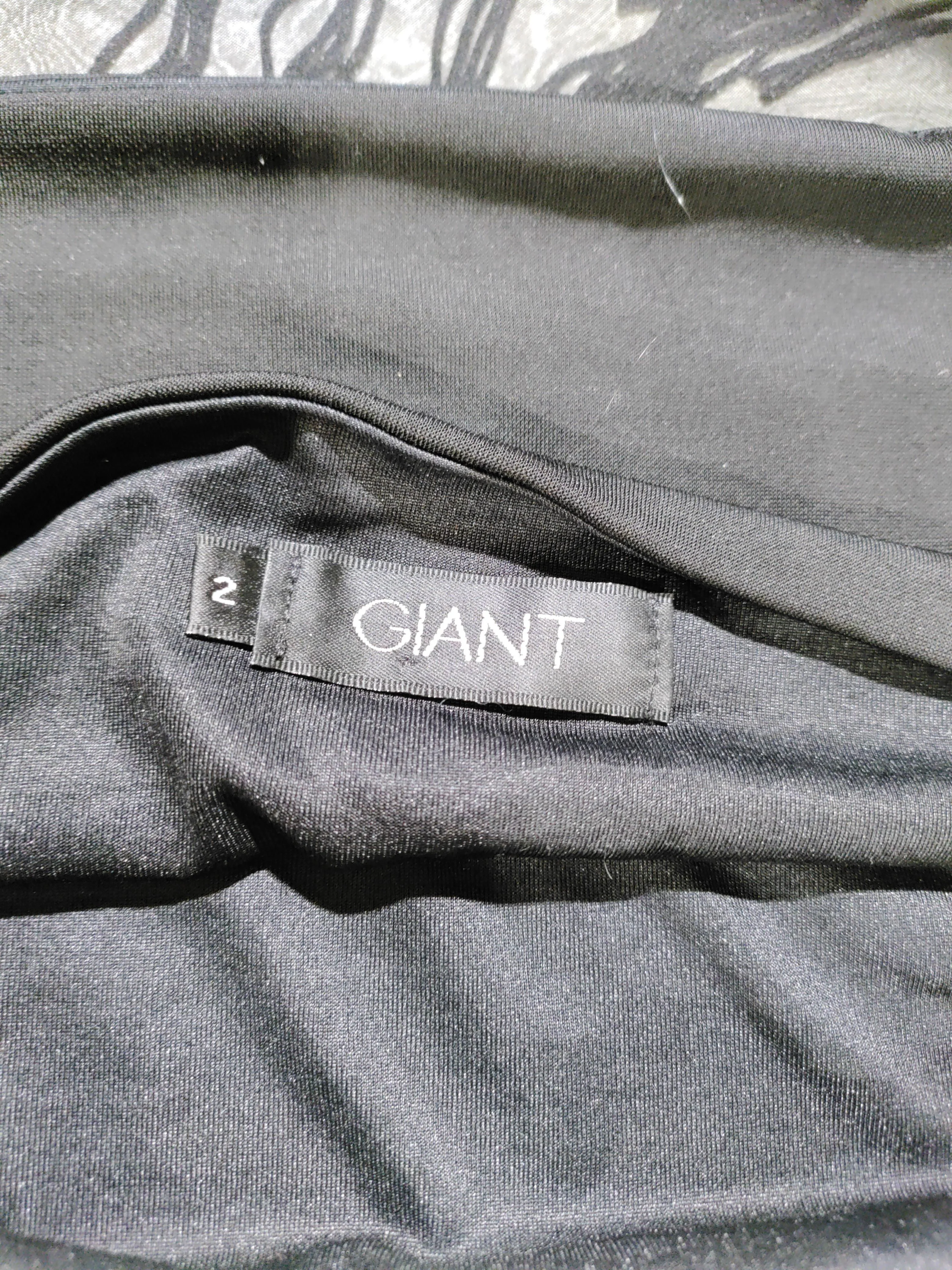 Giant Women's Top S Black Polyester with Elastane, Viscose Cropped - Image 6