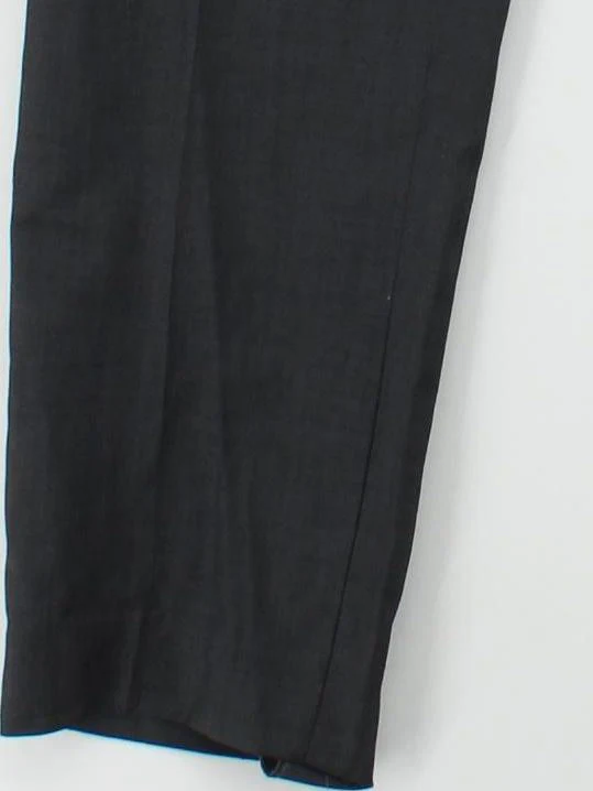 Gibson Men's Suit Trousers L Grey 100% Wool Straight Dress Pants - Image 4
