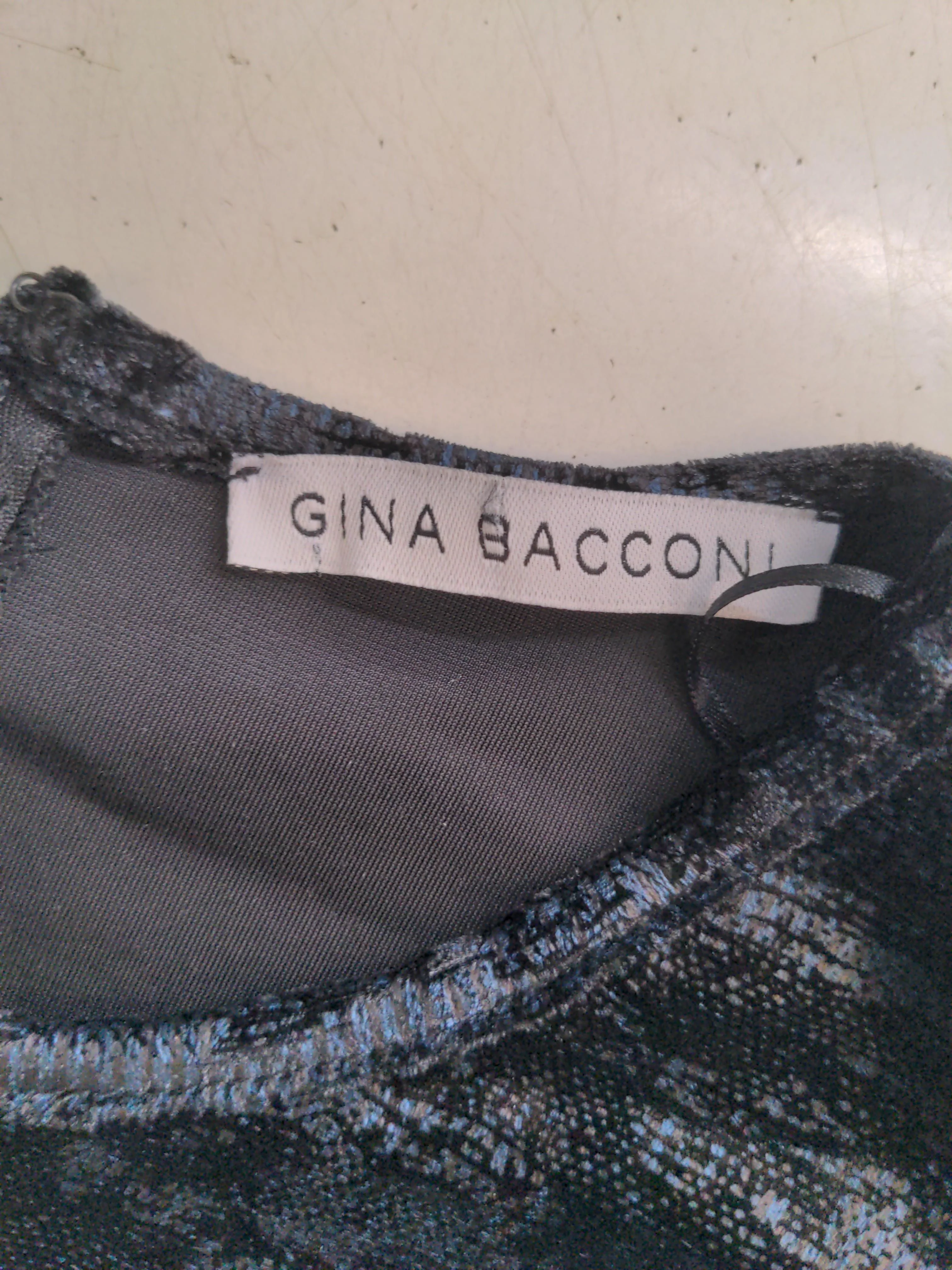 Gina Bacconi Bodycon Midi Dress L in Black - Image 5