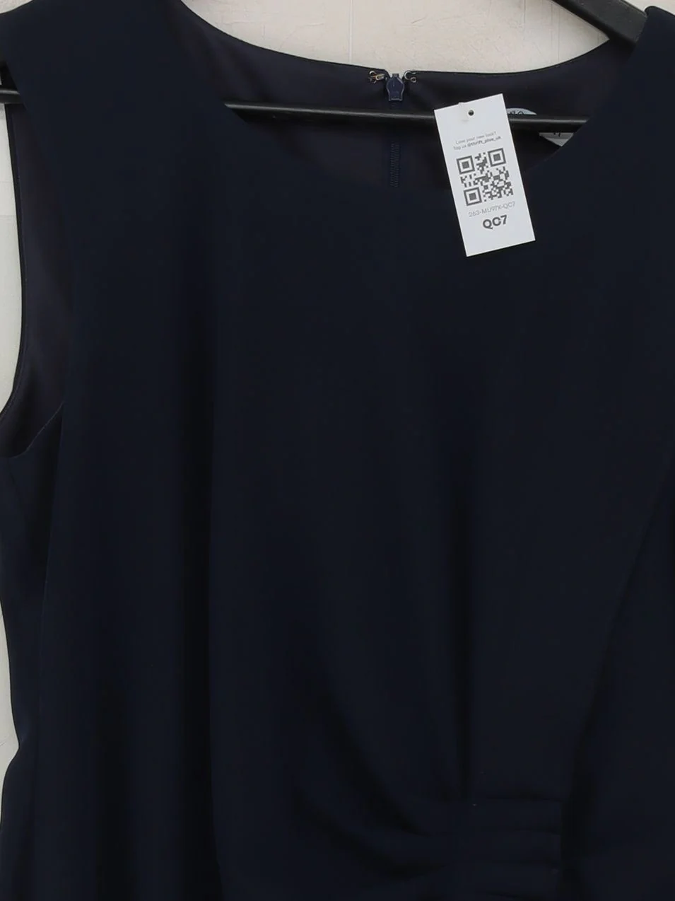 Gina Bacconi Bodycon Midi Dress UK16 in Blue - Image 3