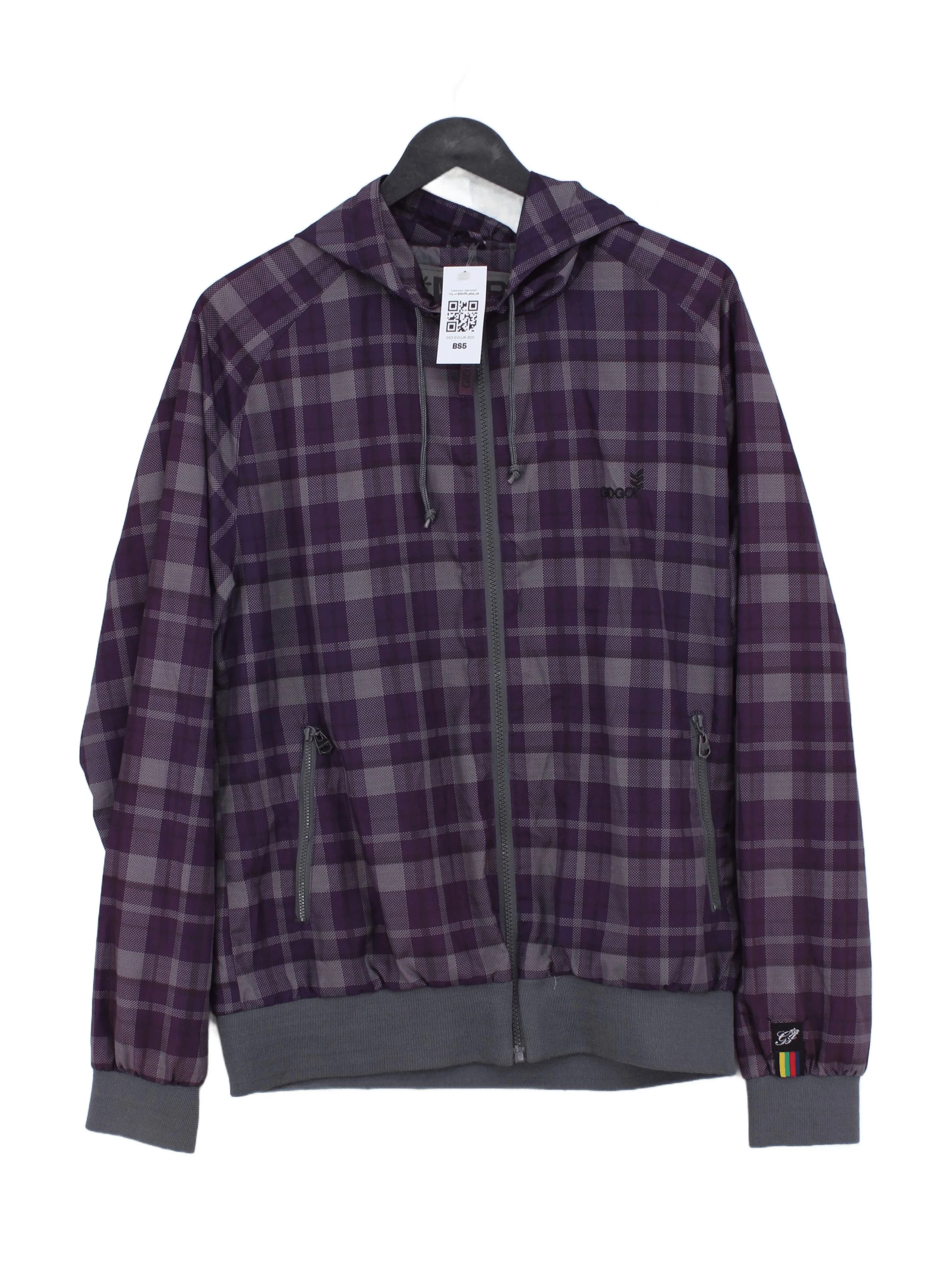 Gio Goi Windbreaker jacket purple