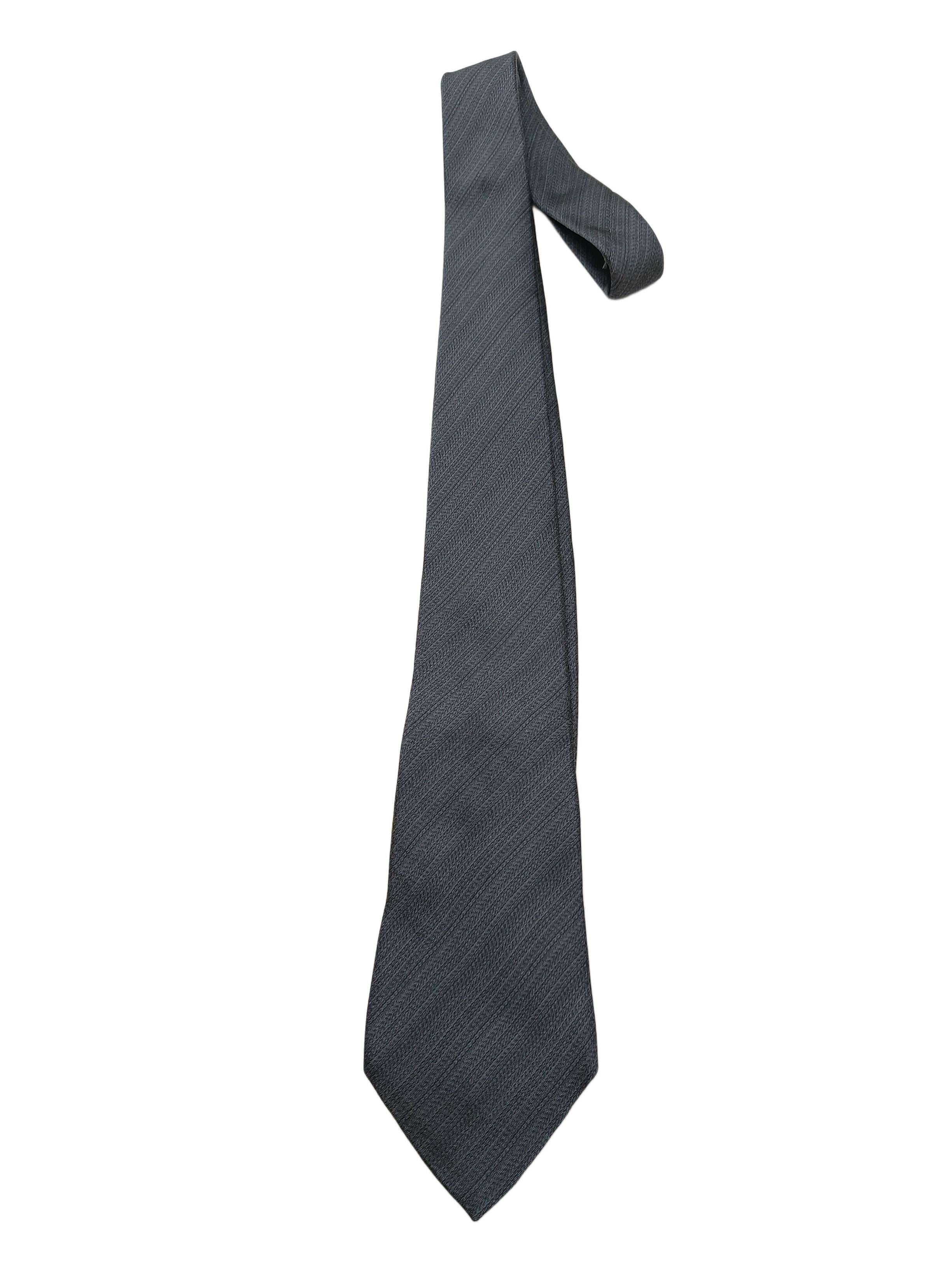 Giorgio Armani Men's Tie Grey 100% Silk