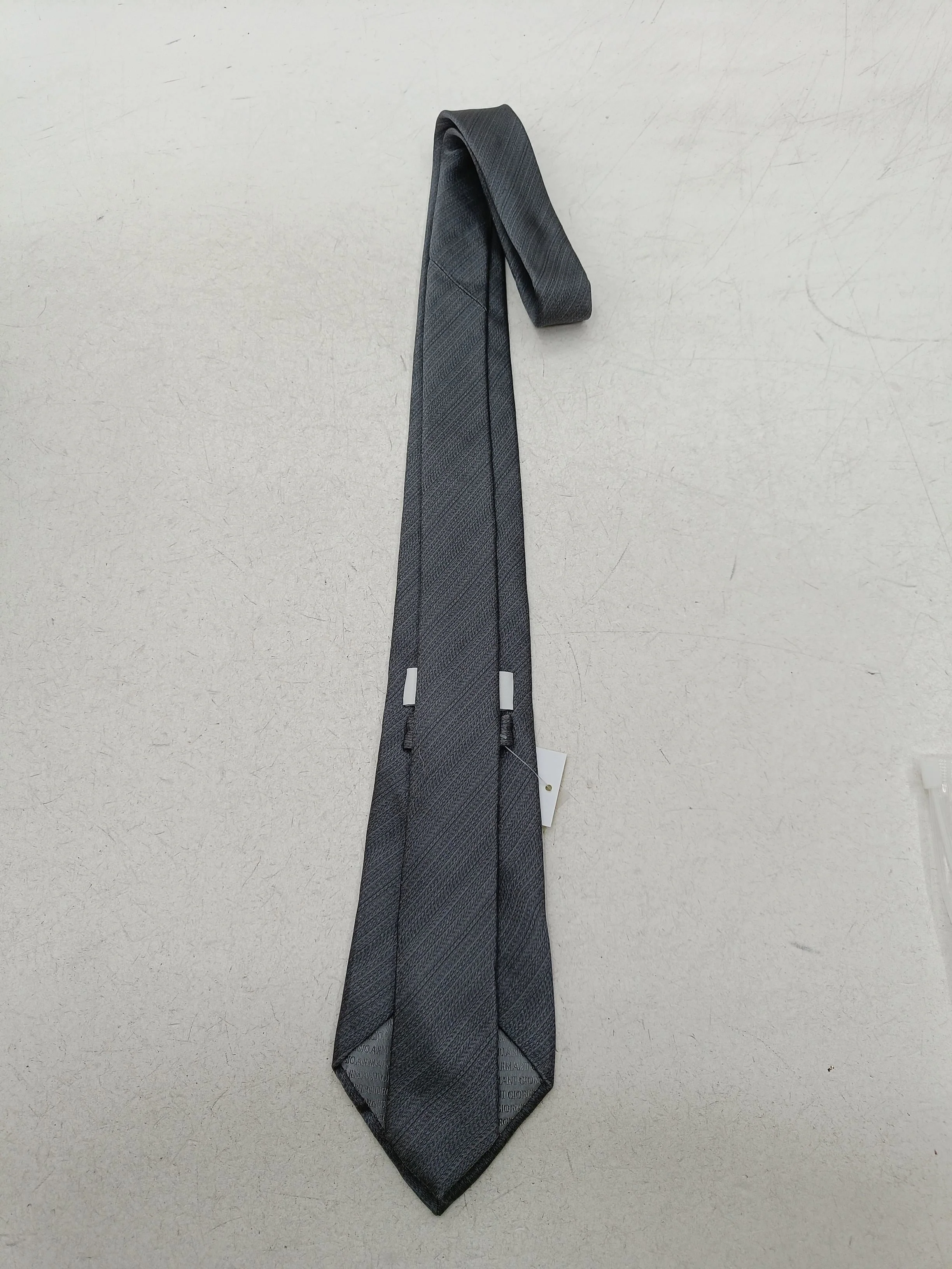 Giorgio Armani Men's Tie Grey 100% Silk - Image 2