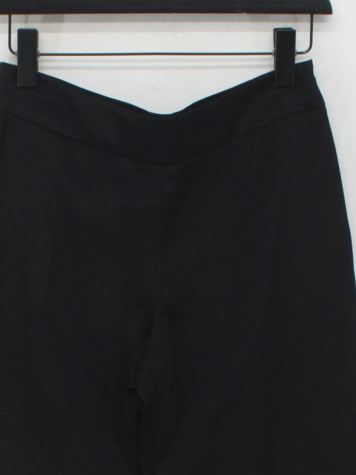 Giorgio Armani Women's Suit Trousers UK 10 Black Viscose - Image 3