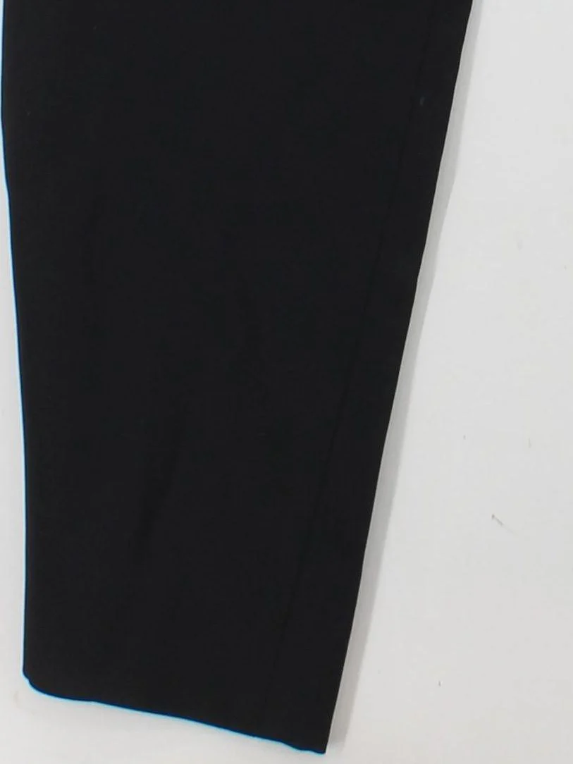 Giorgio Armani Women's Suit Trousers UK 10 Black Viscose - Image 4