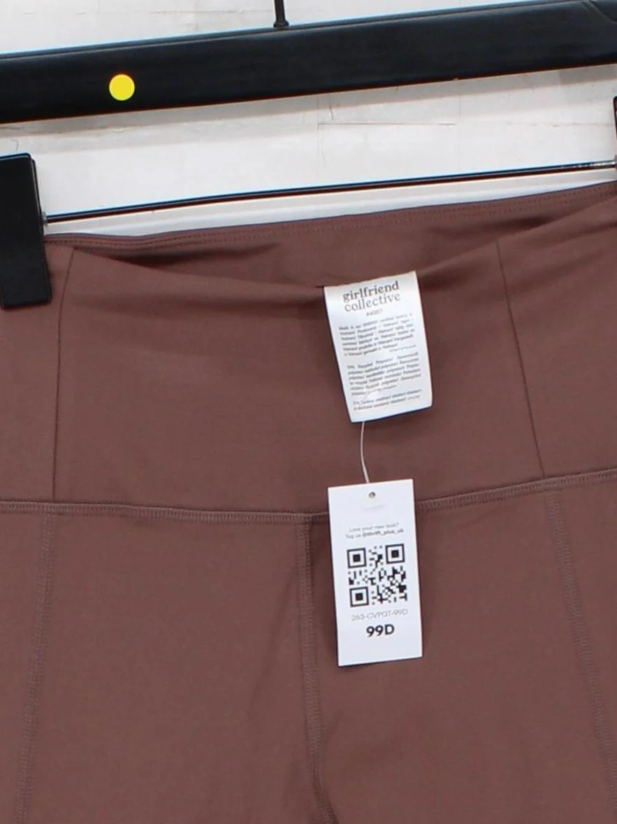 Girlfriend Collective Women's Leggings S Brown Polyester - Image 3