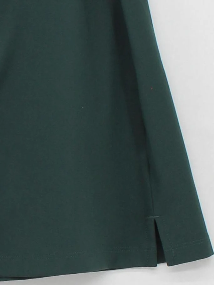 Girlfriend Collective Women's Mini Skirt M Green Polyester with Spandex Mini - Image 4
