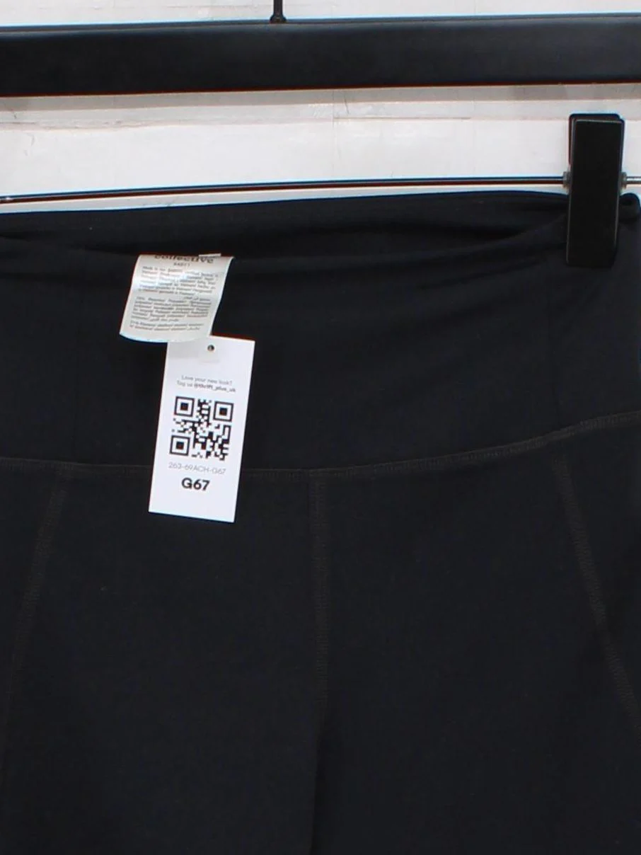 Girlfriend Collective Women's Sports Bottoms S Black Polyester - Image 3