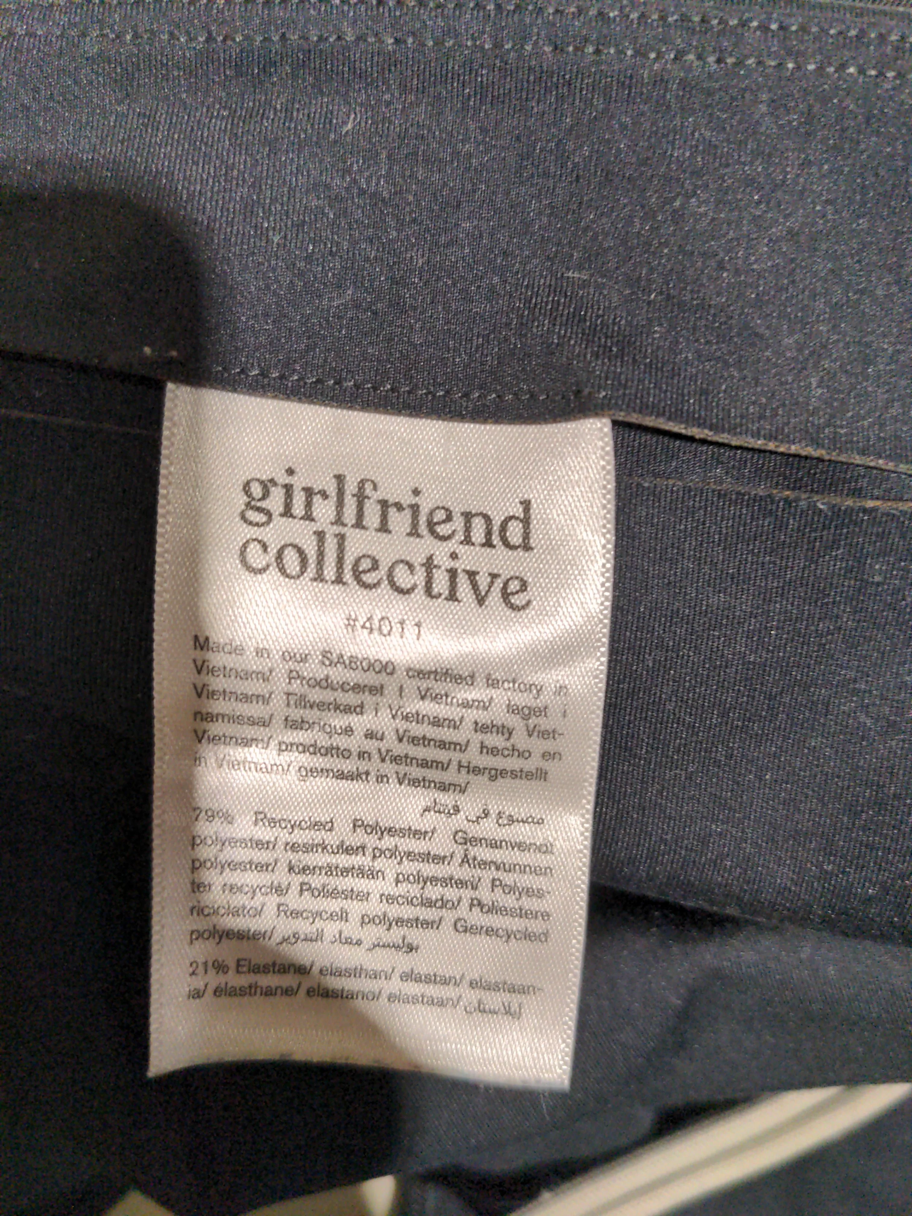 Girlfriend Collective Women's Sports Bottoms S Black Polyester - Image 5