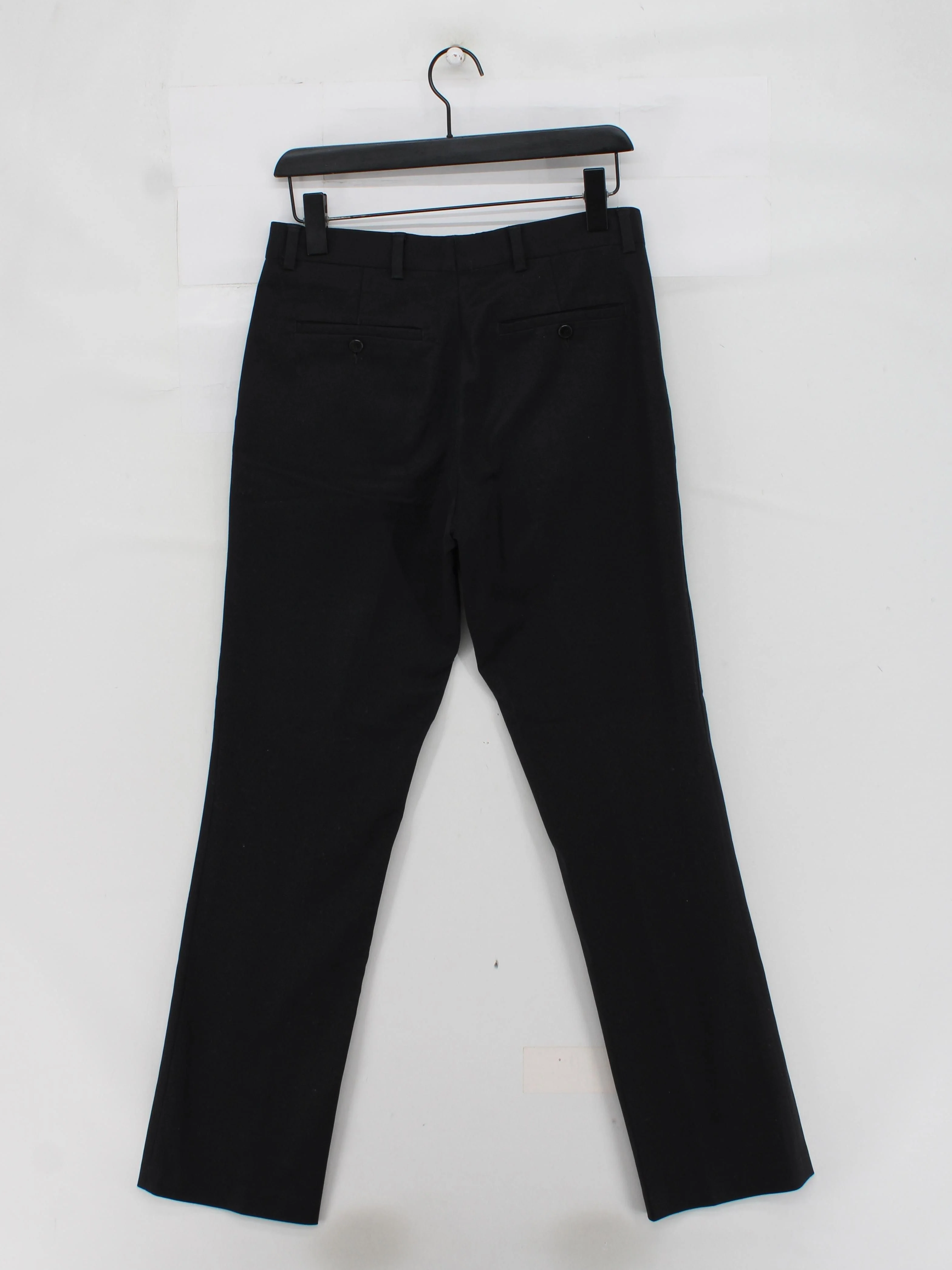 Givenchy Men's Trousers W 30 in Black Cotton with Elastane Straight Chino - Image 2