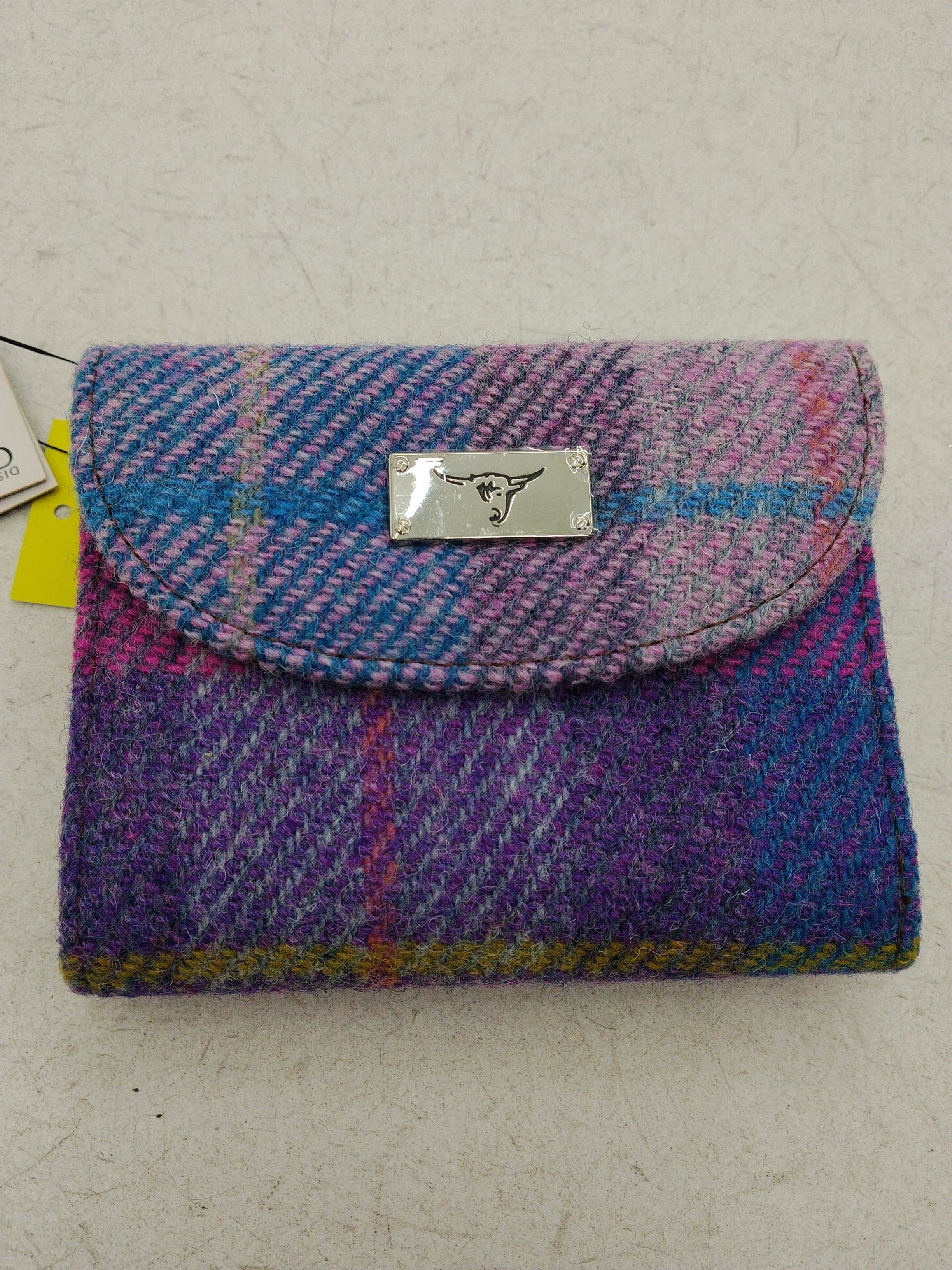 Glen Appin Women's Wallet Multi Striped Wool with Other New with tags - Image 2