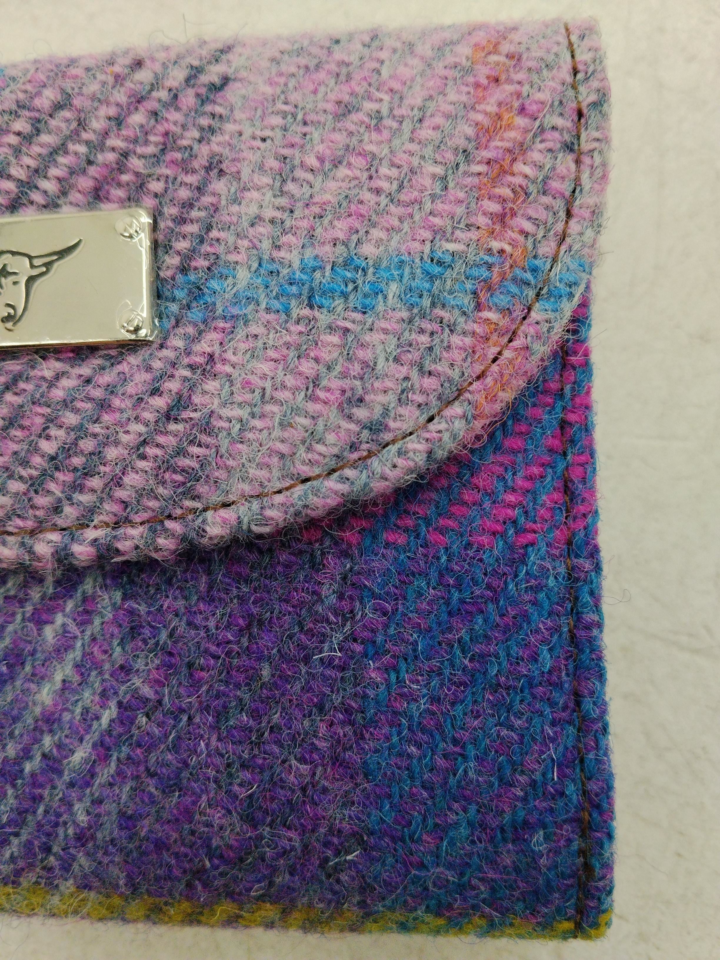 Glen Appin Women's Wallet Multi Striped Wool with Other New with tags - Image 3