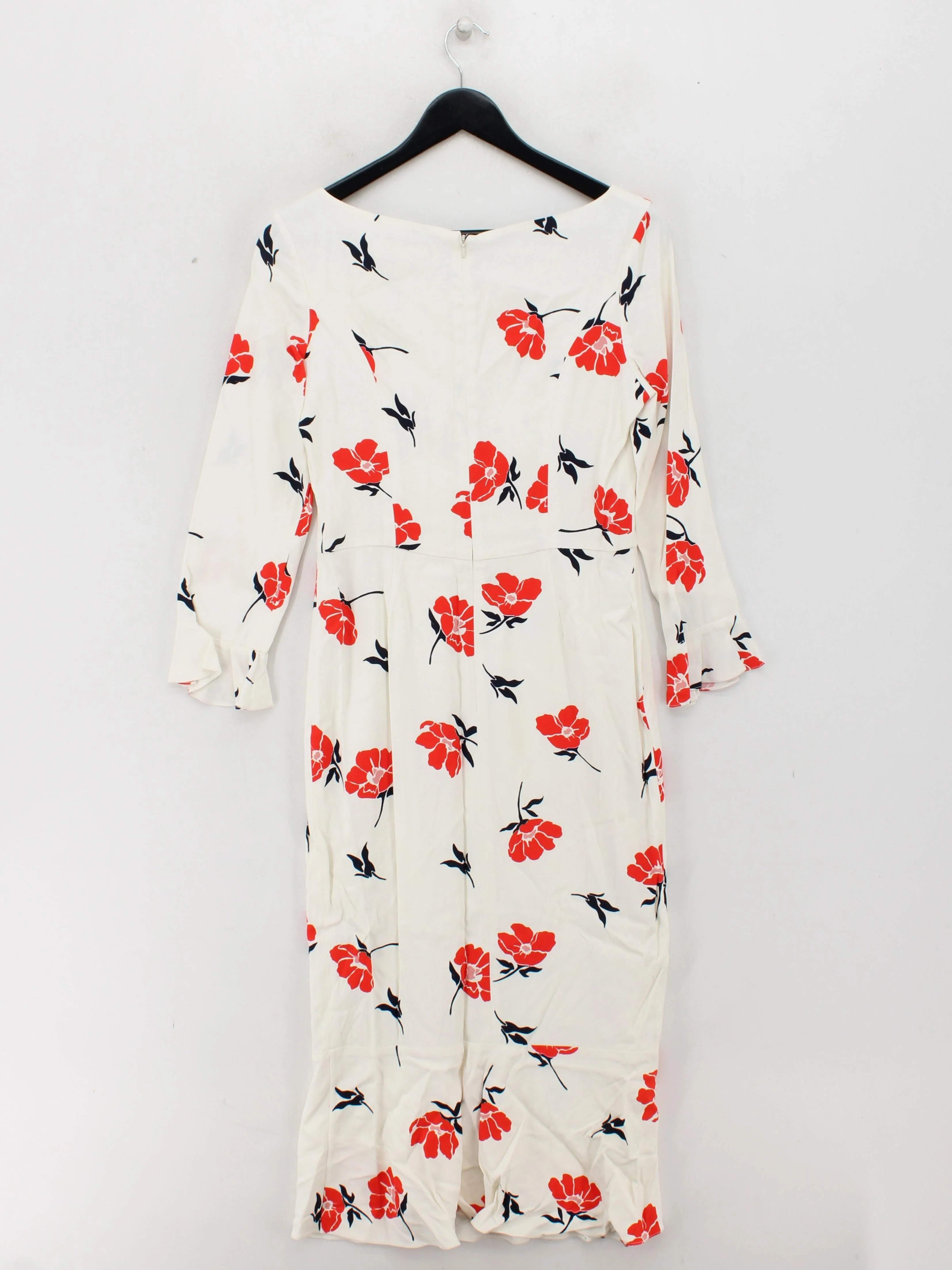 Goat Bodycon Midi Dress UK10 in White - Image 2
