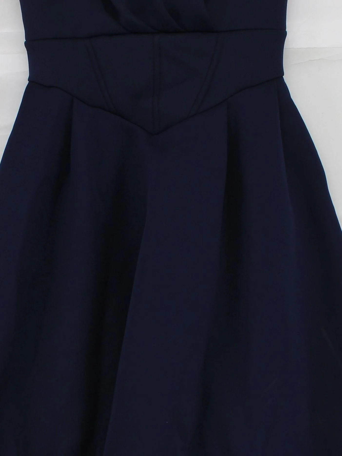 Goddiva A-Line Midi Dress UK10 in Blue - Image 3