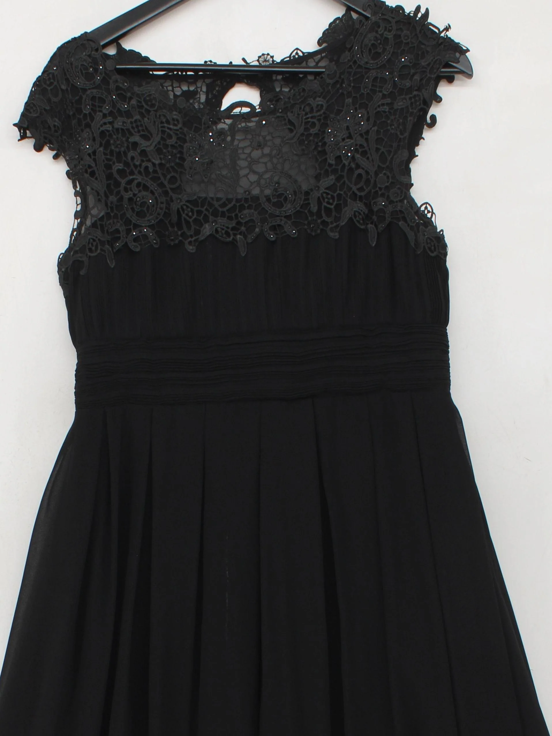 Goddiva Maxi Dress UK14 in Black - Image 3