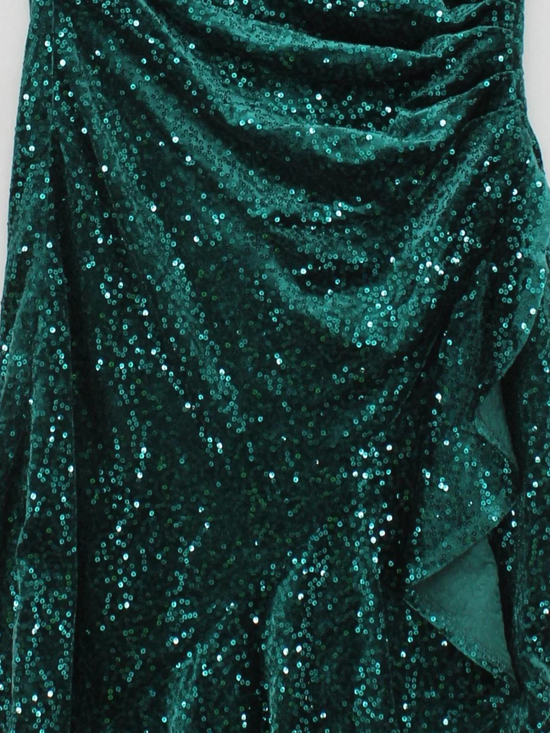 Goddiva Maxi Dress UK8 in Green - Image 3