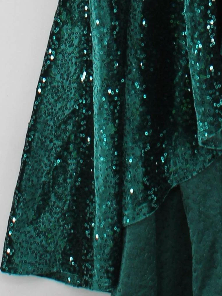 Goddiva Maxi Dress UK8 in Green - Image 4