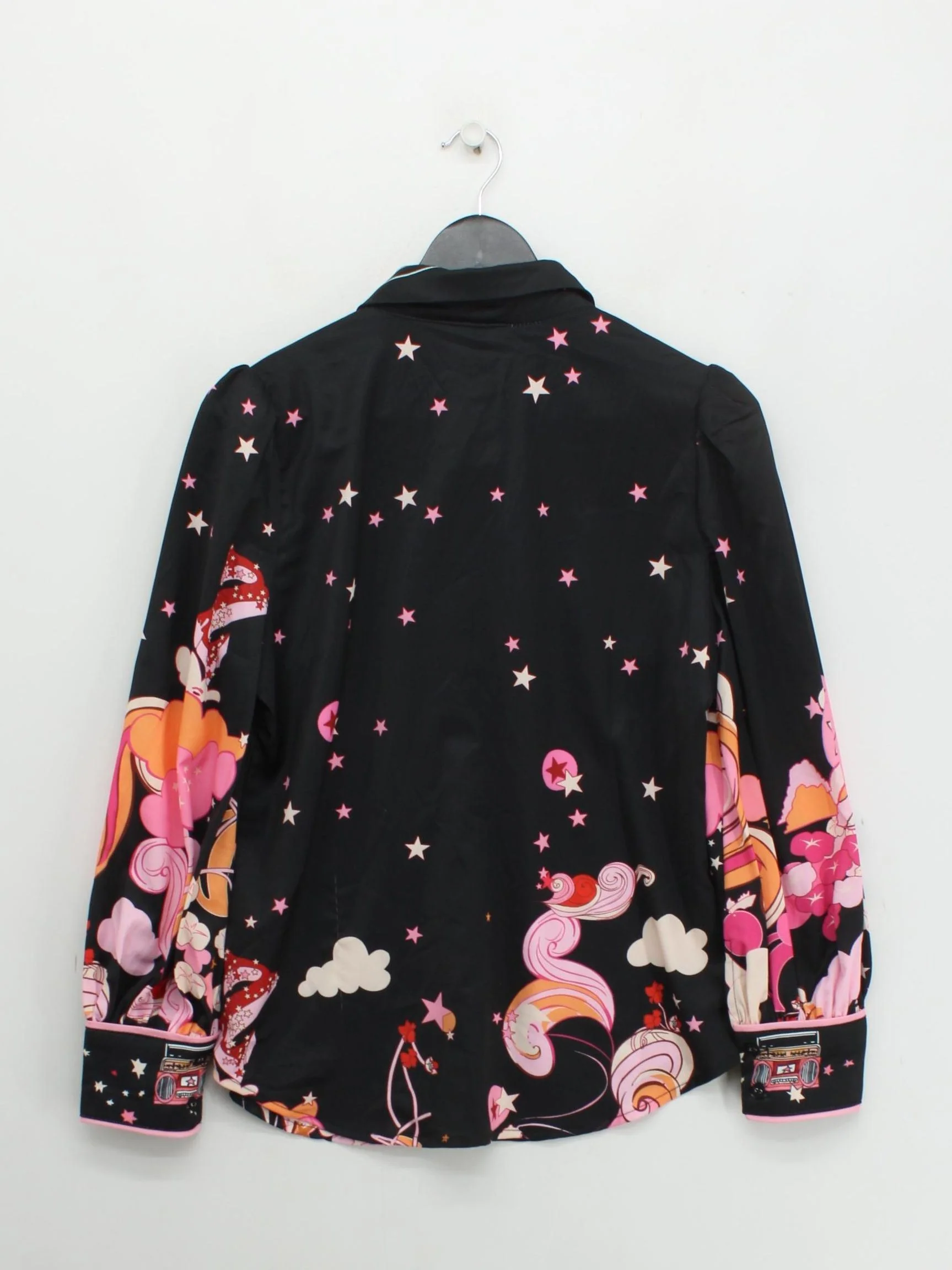 Golden Days Paris Women's Shirt M Black 100% Polyester Basic - Image 2