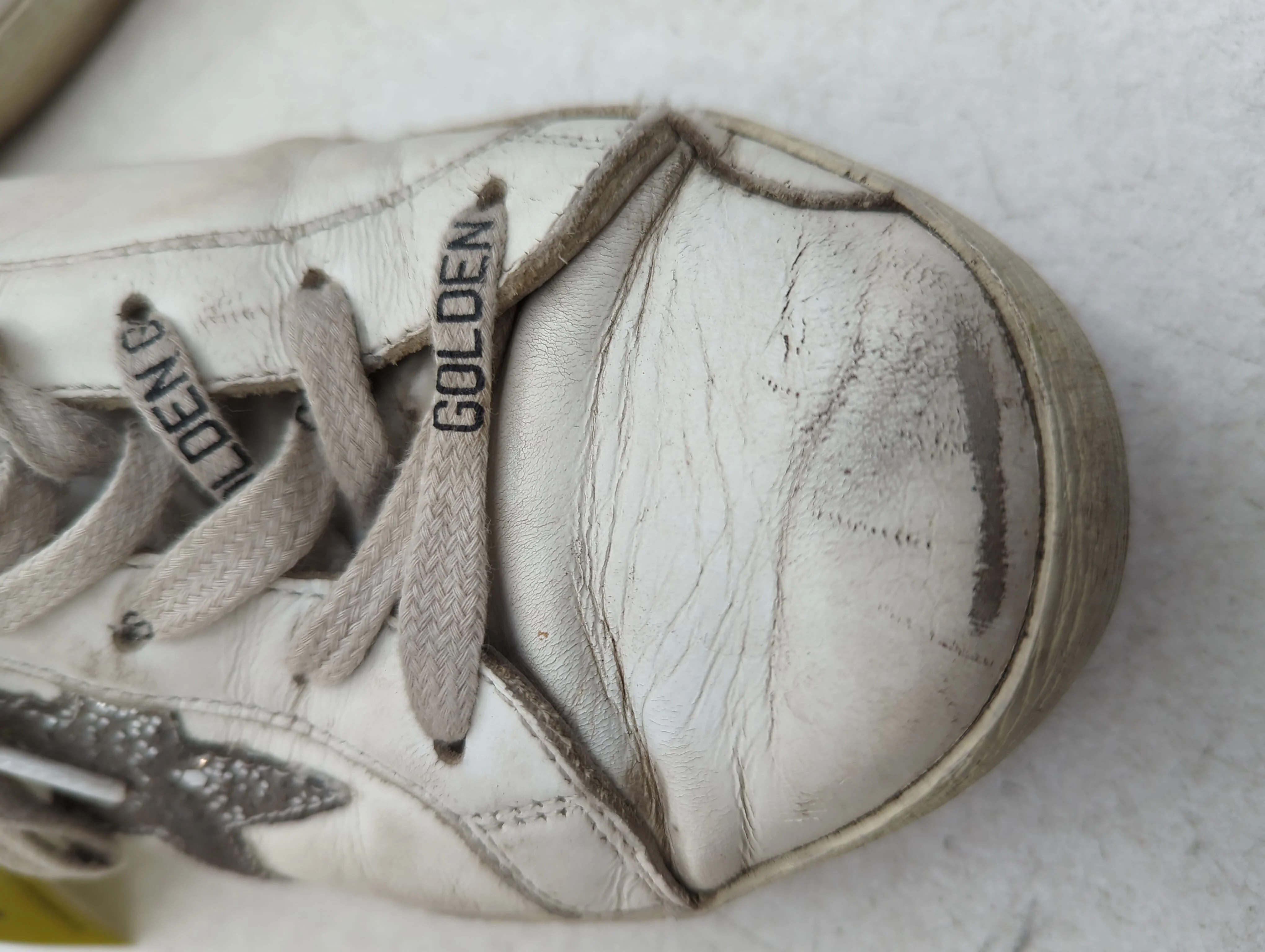 Golden Goose SUPER-STAR Women's Trainers null EU39 in White - Image 10