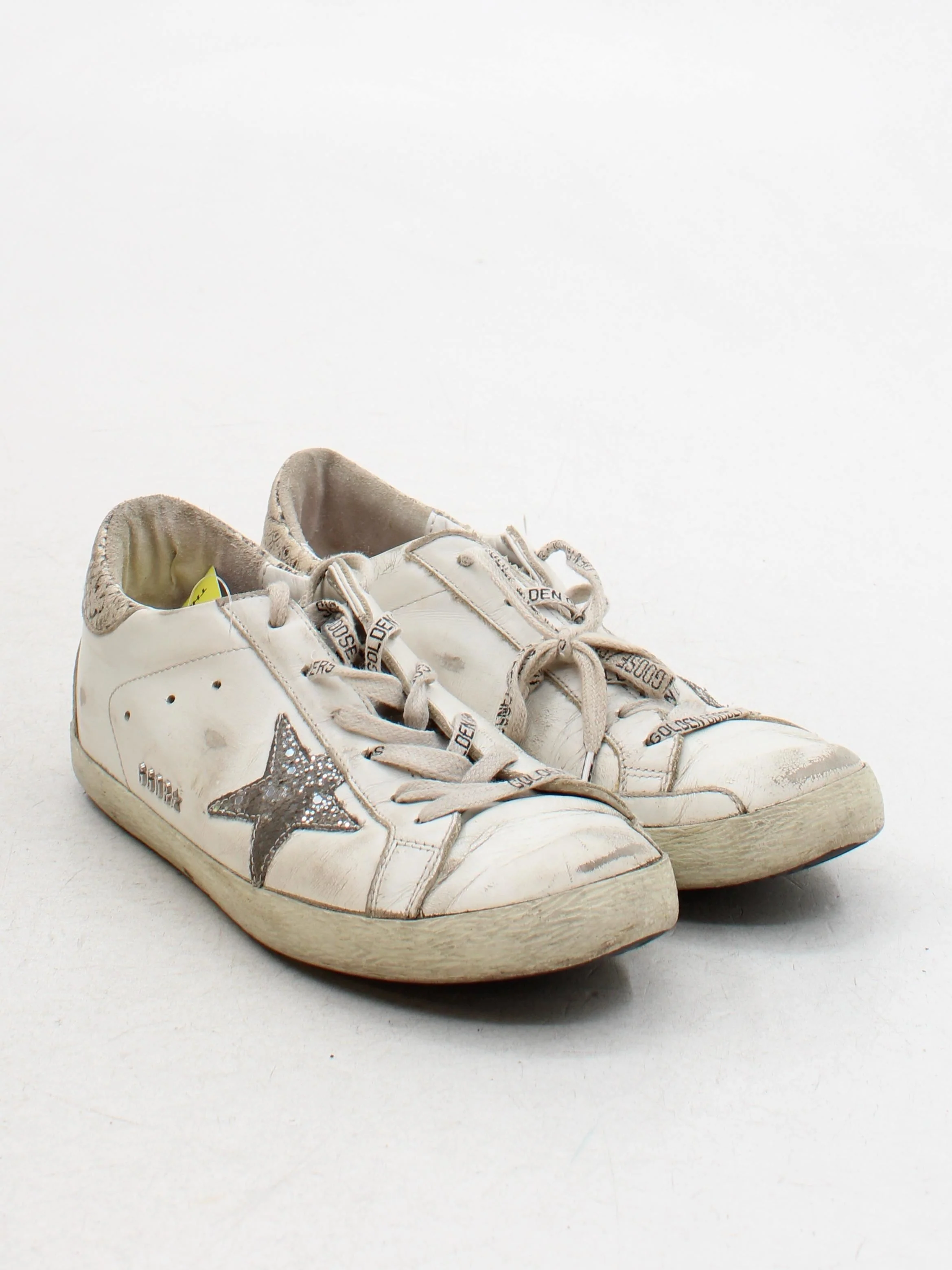 Golden Goose SUPER-STAR Women's Trainers null EU39 in White - Image 4