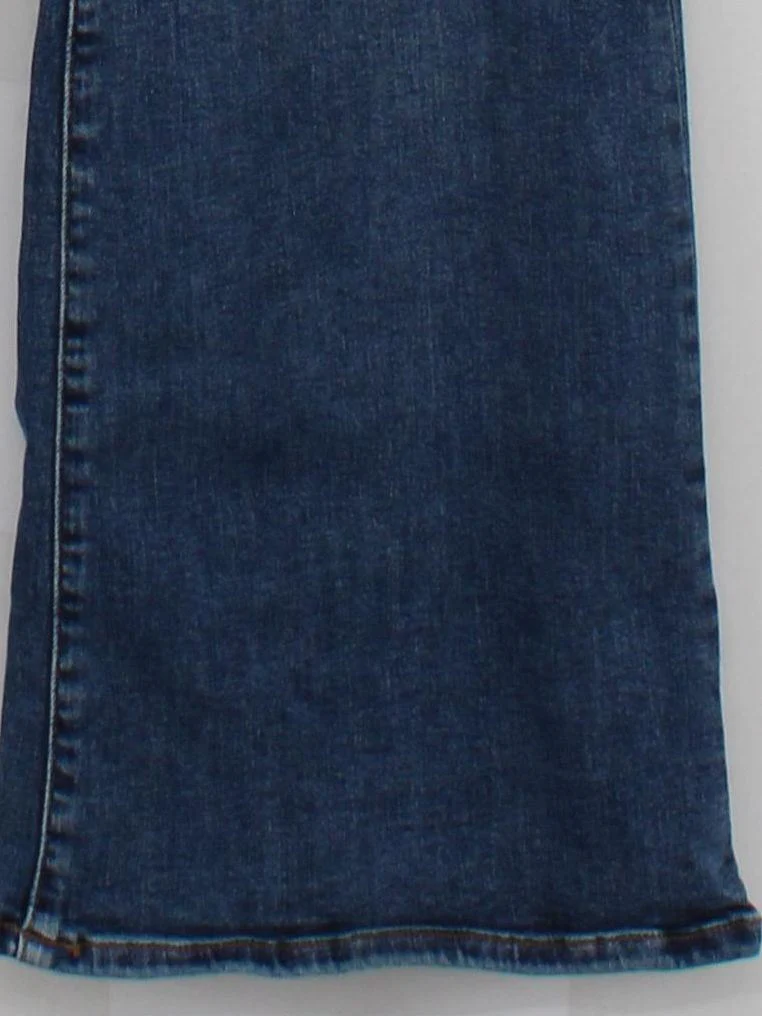 Good American Women's Jeans S Blue Cotton with Elastane Flared - Image 4