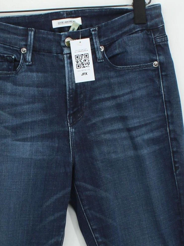 Good American Women's Jeans W 25 in Blue Lyocell Modal - Image 3