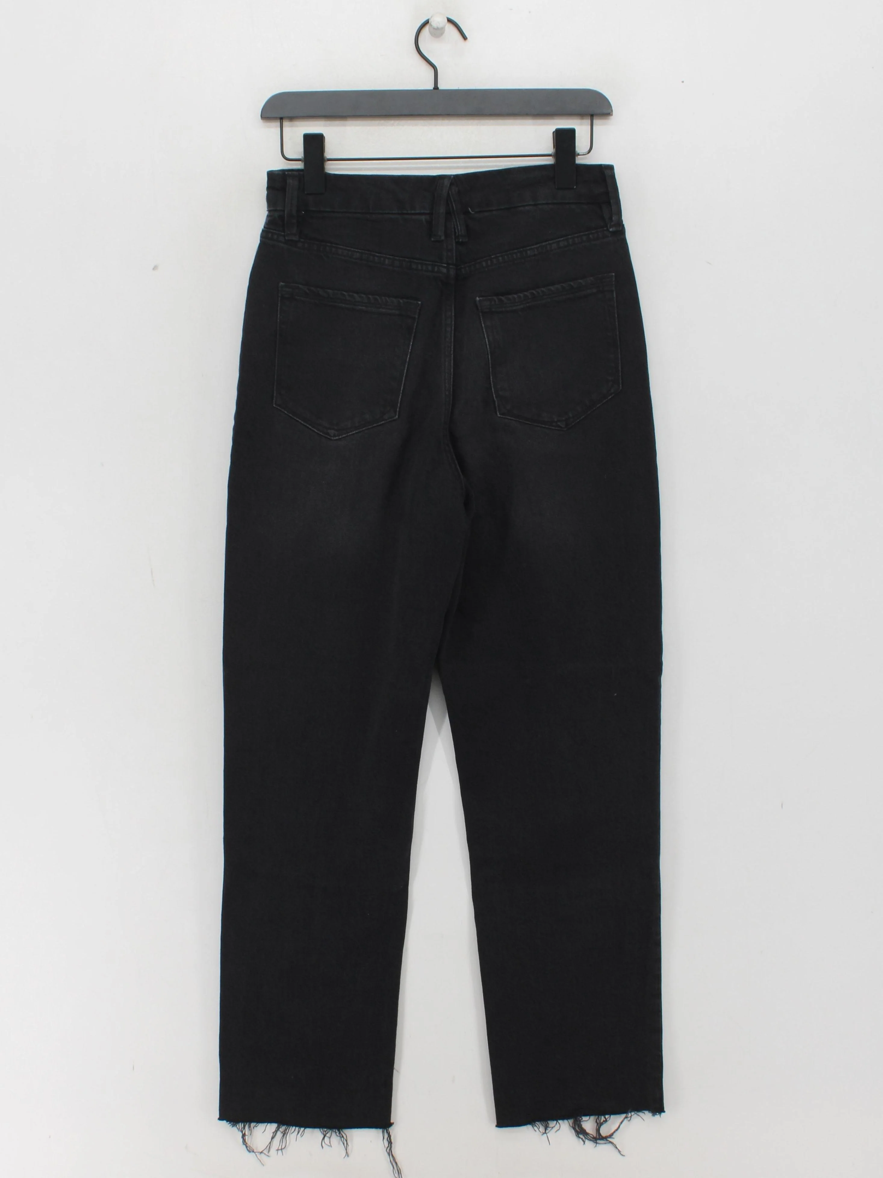 Good American Women's Jeans W 28 in Black Cotton - Image 2
