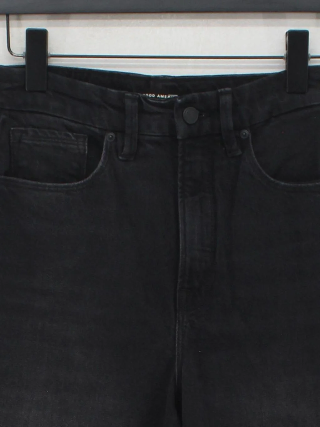 Good American Women's Jeans W 28 in Black Cotton - Image 3