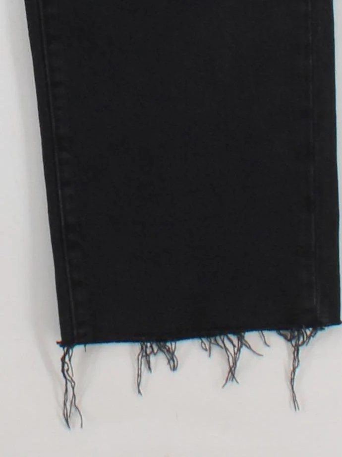 Good American Women's Jeans W 28 in Black Cotton - Image 4