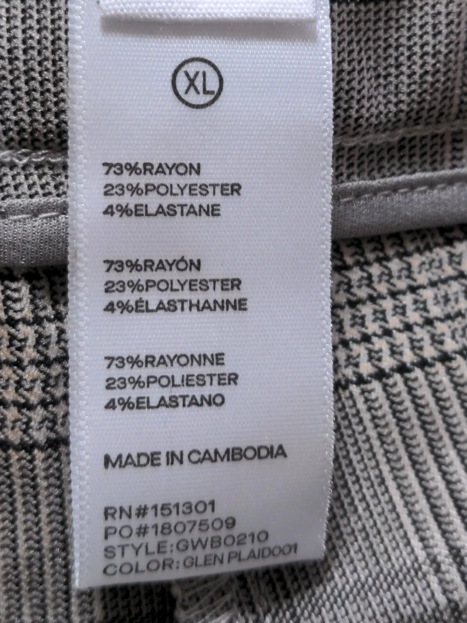 Good American Women's Trousers XL Grey Rayon New with tags - Image 6