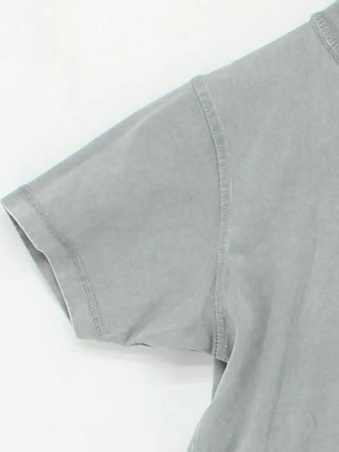 Good For Nothing Men's T-Shirt S Grey 100% Cotton Basic - Image 4