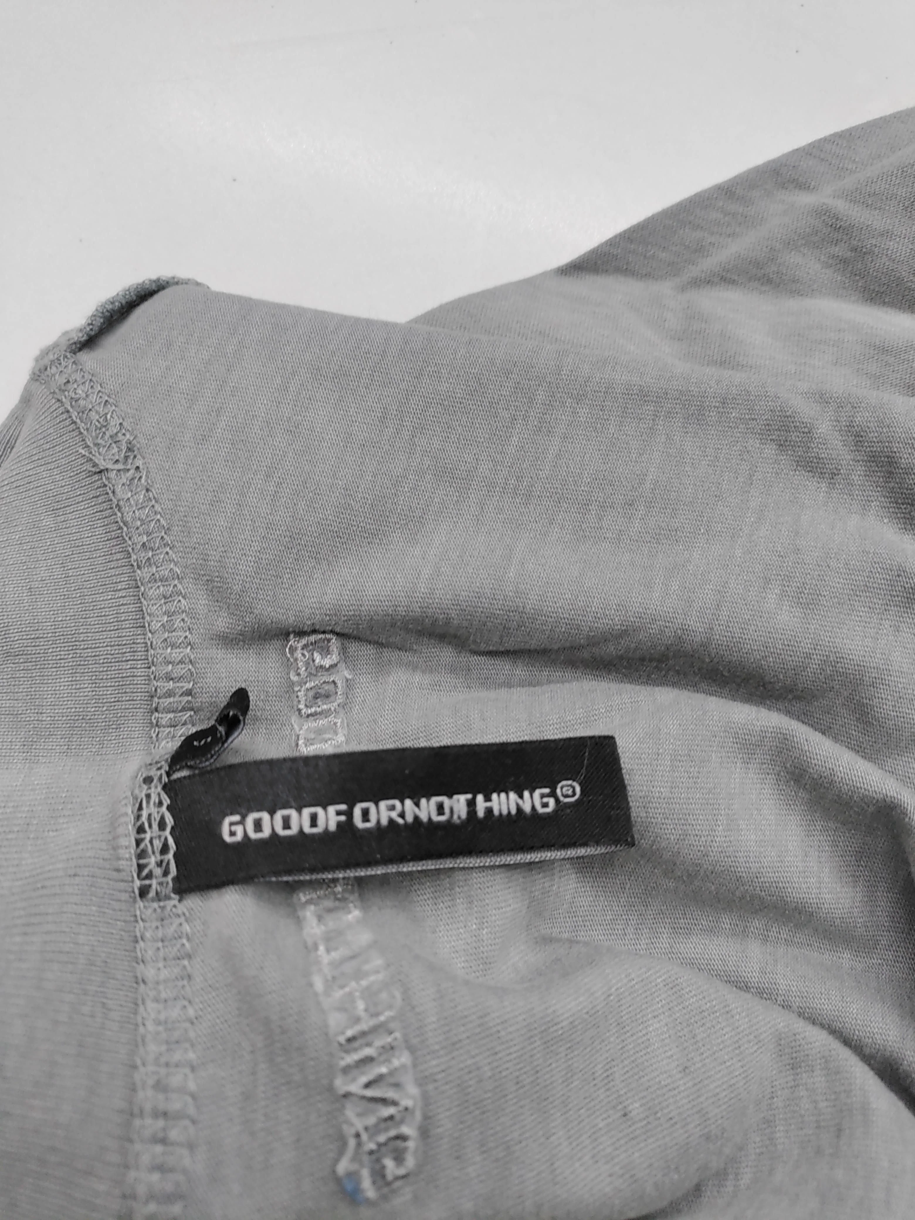 Good For Nothing Men's T-Shirt S Grey 100% Cotton Basic - Image 5