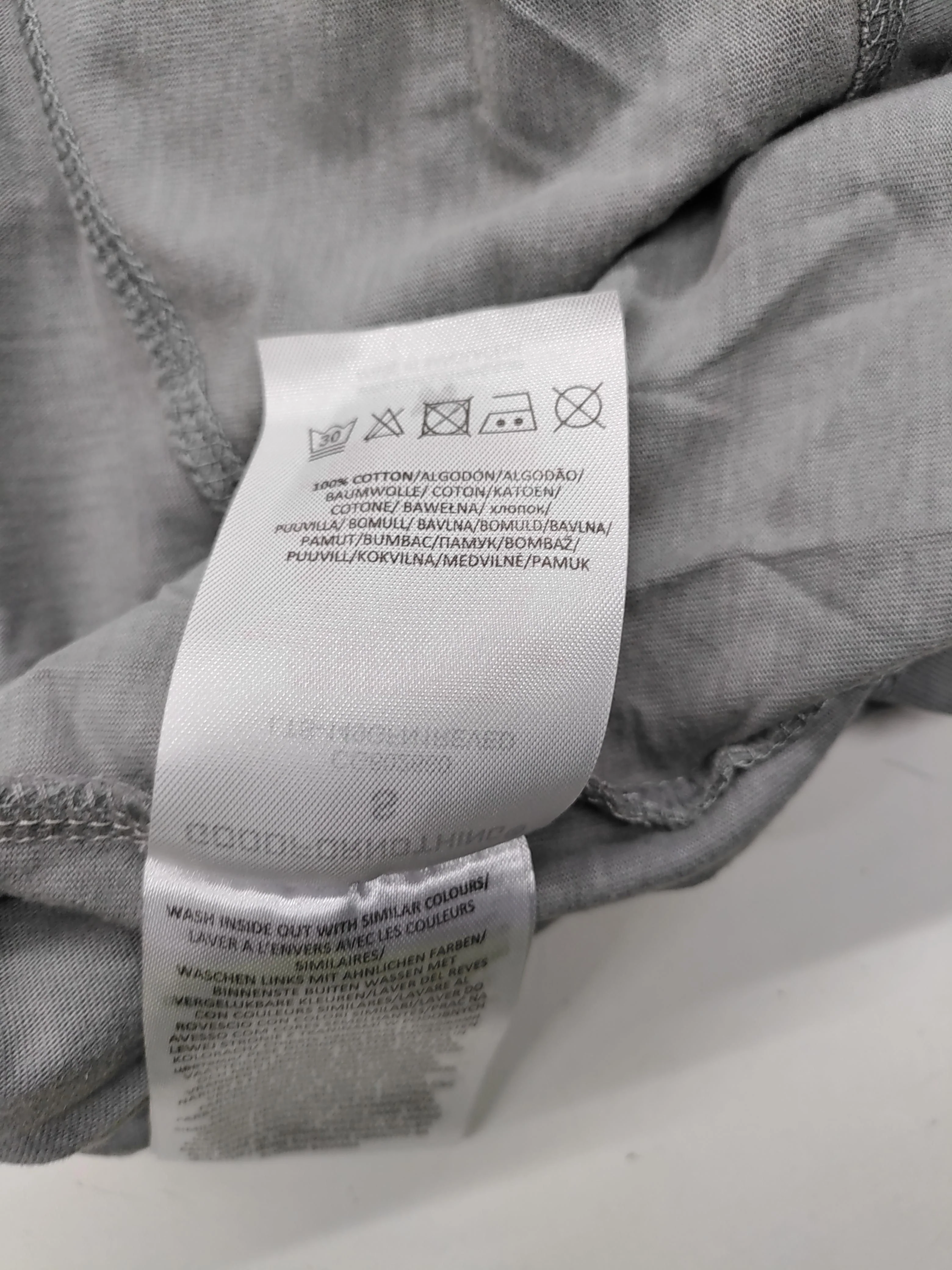 Good For Nothing Men's T-Shirt S Grey 100% Cotton Basic - Image 6