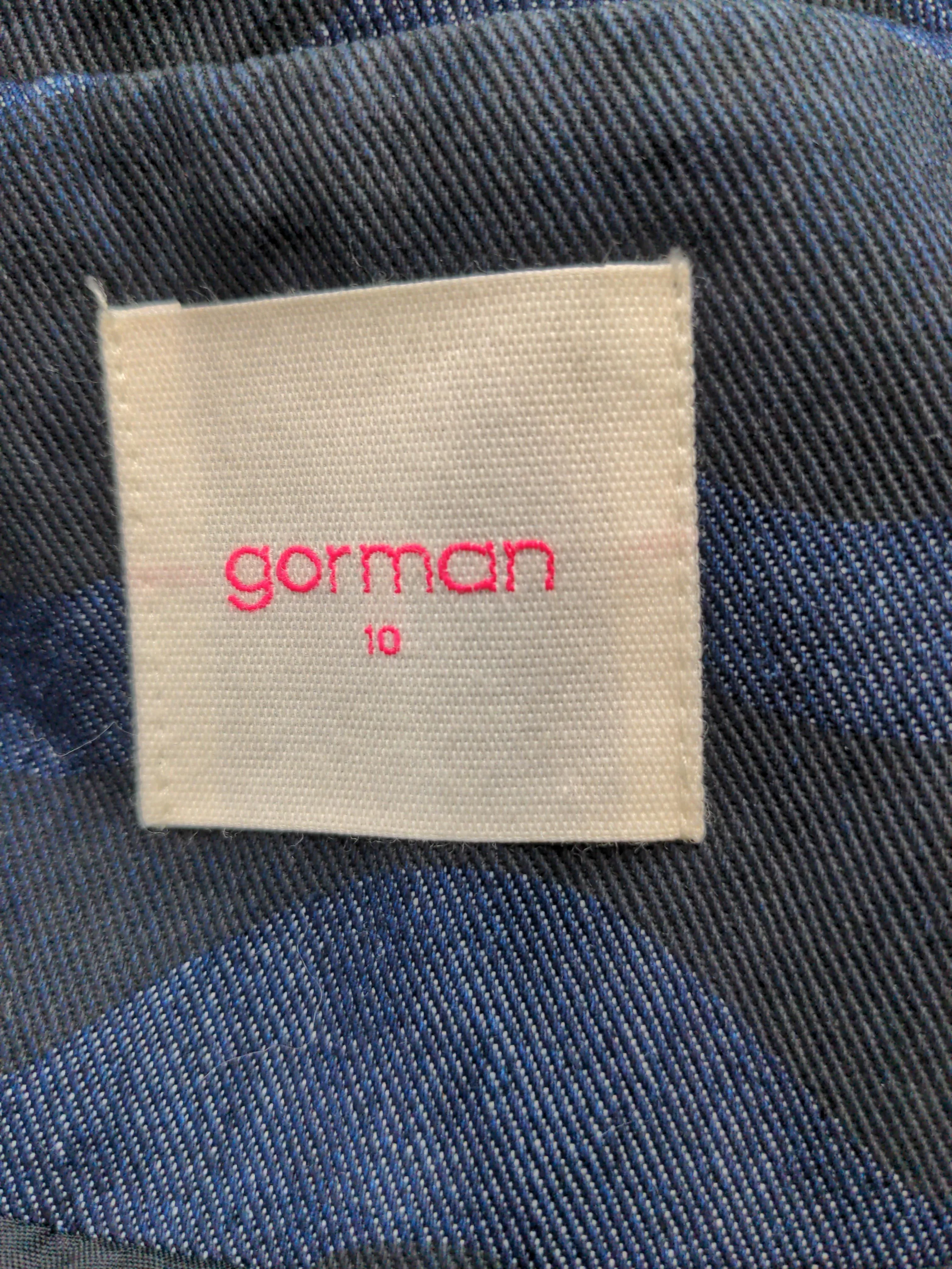 Gorman Overcoat jacket blue - Image 5