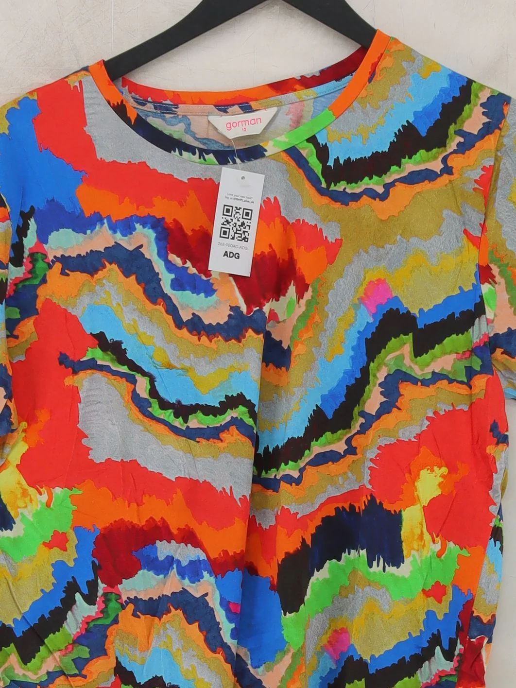 Gorman Women's T-Shirt S Multi Graphic 100% Cotton Short Sleeve Round Neck Basic - Image 3