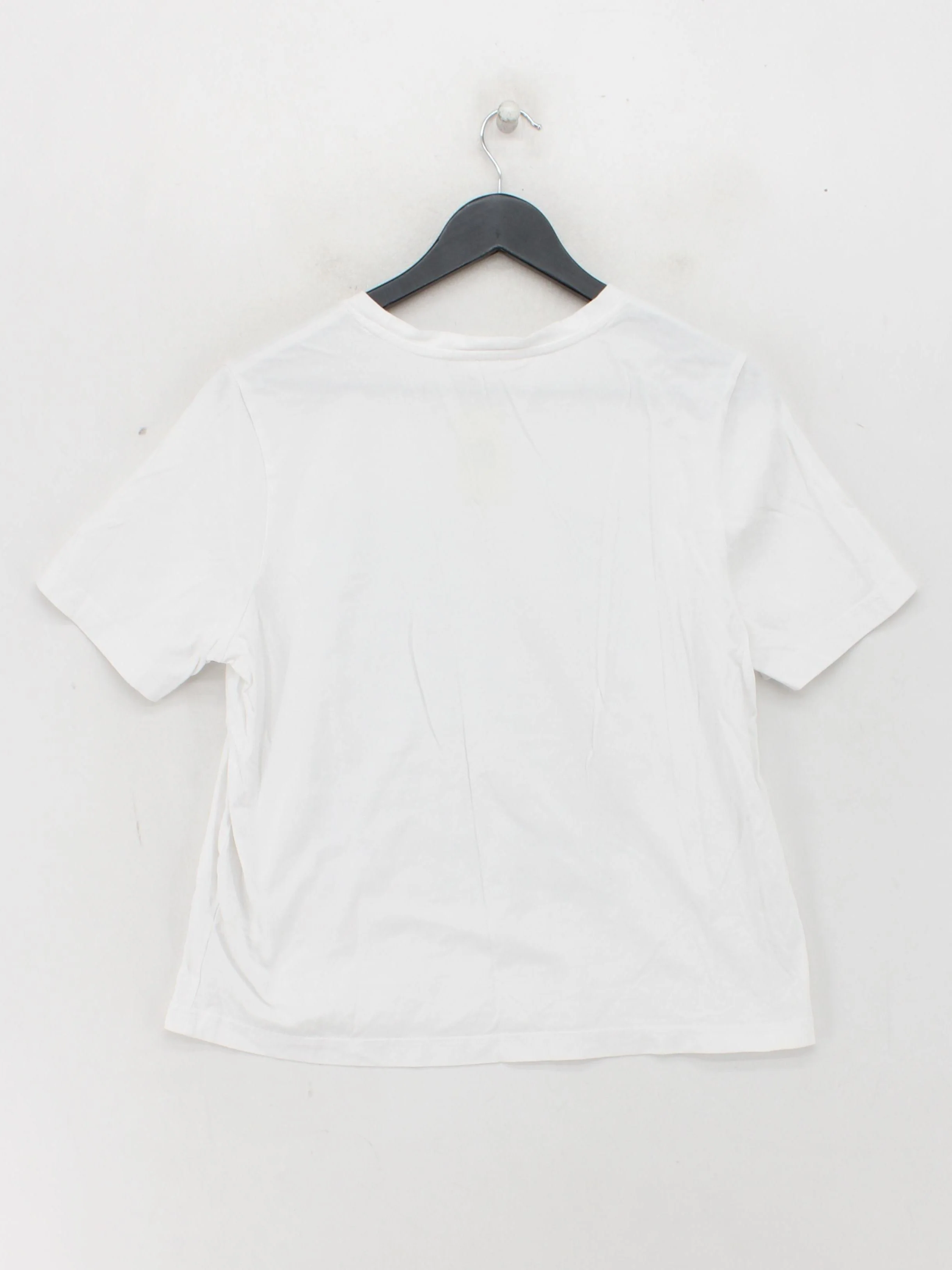 Gorman Women's T-Shirt UK 12 White 100% Cotton Basic - Image 2