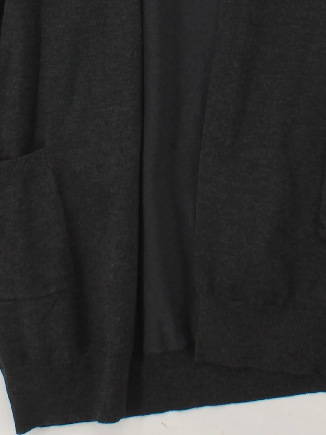 Grace Karin Women's Cardigan L Grey Viscose with Acrylic V-Neck Cardigan - Image 4