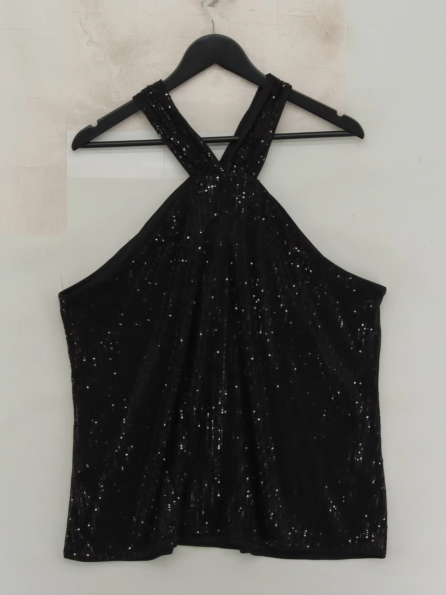 Grace Karin Women's Top XXL Black Polyester with Elastane, Viscose Basic - Image 2