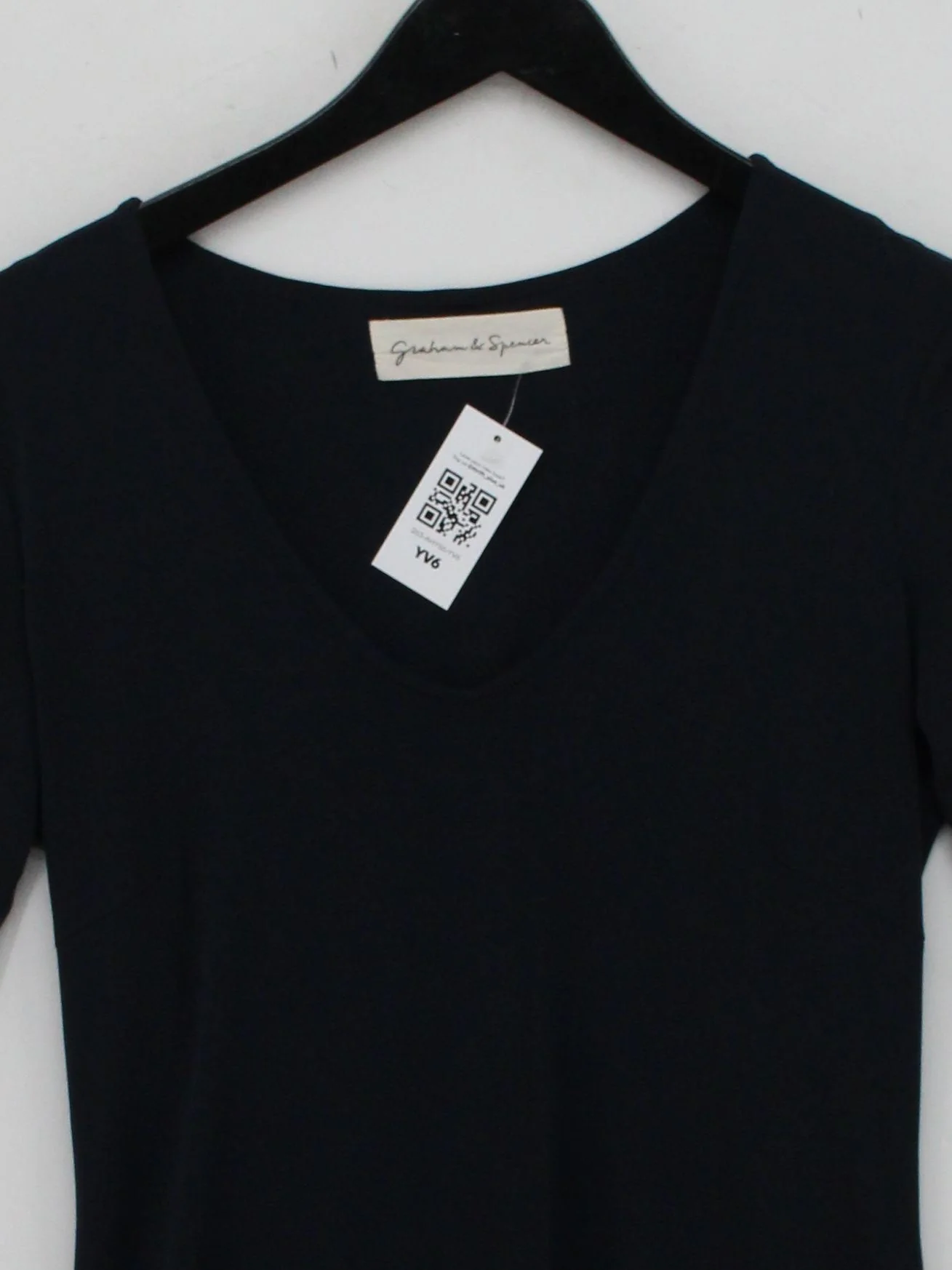 Graham& Spencer Bodycon Mini Dress M in Black - Image 3